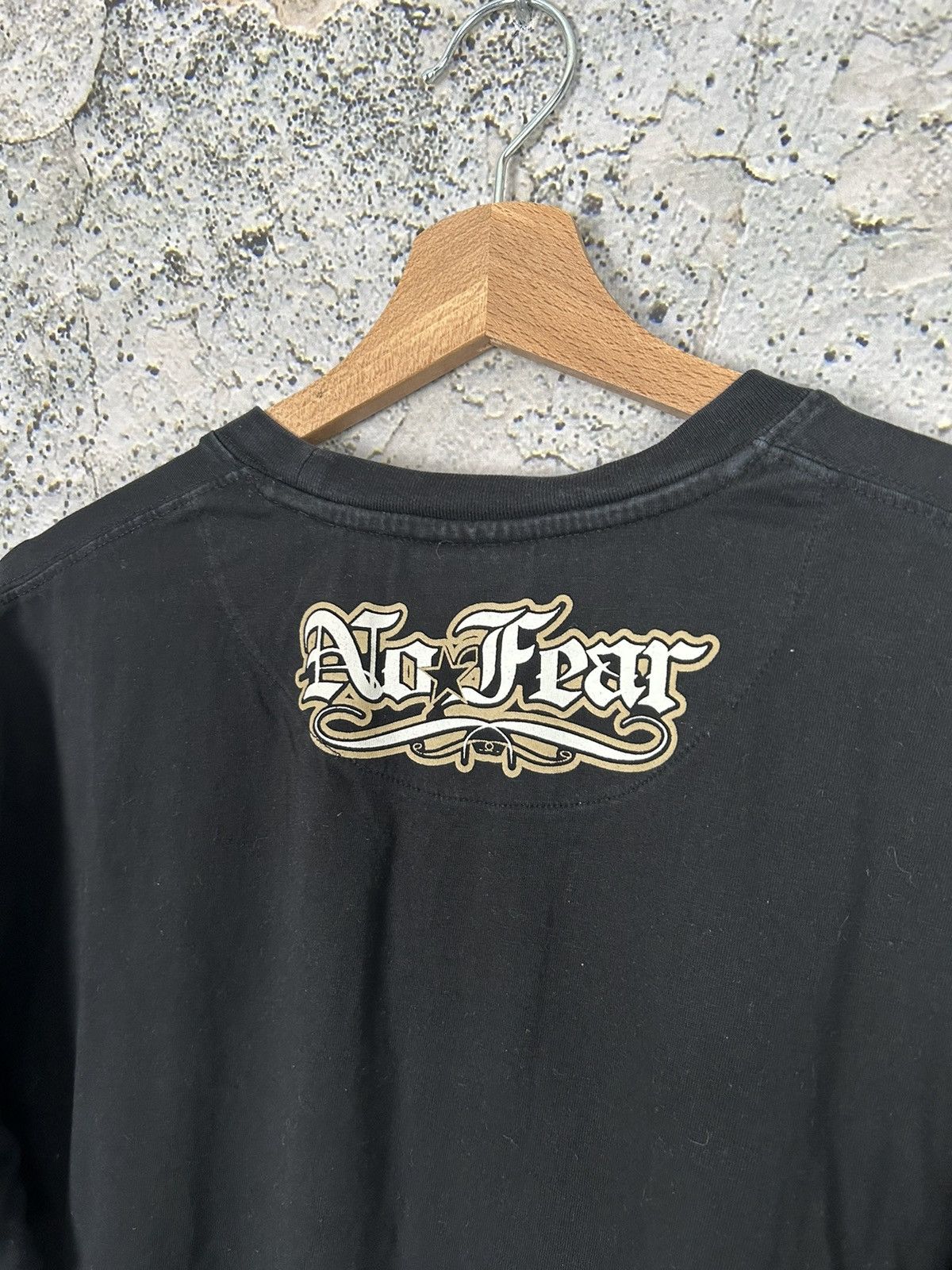 No Fear Vintage No Fear Horror Graphic Tee Skeleton Rock Punk Grunge Size US L / EU 52-54 / 3 - 5 Thumbnail