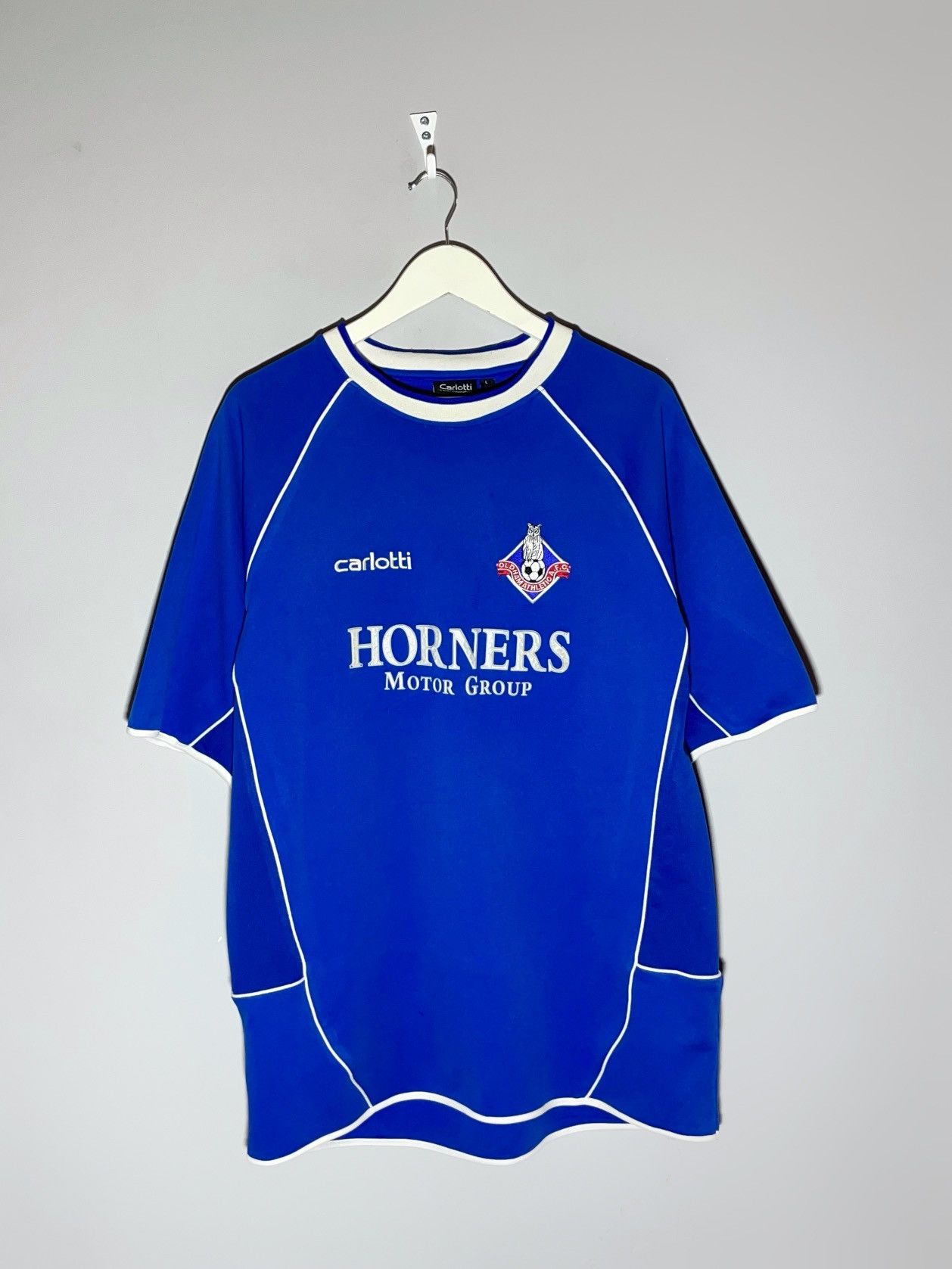 Vintage Oldham Athletic Carlotti 2004/05 Home Vintage Football Shirt Size US L / EU 52-54 / 3 - 1 Thumbnail