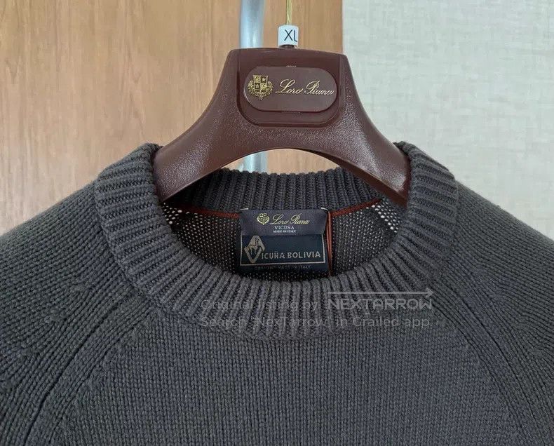Loro Piana Loro Piana Lama Wool Knit Sweater Size US L / EU 52-54 / 3 - 6 Thumbnail