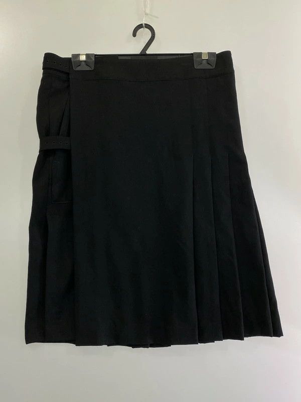 Yohji Yamamoto Yohji Yamamoto POUR HOMME wool gabardine quilted skirt Size US 35 - 1 Thumbnail