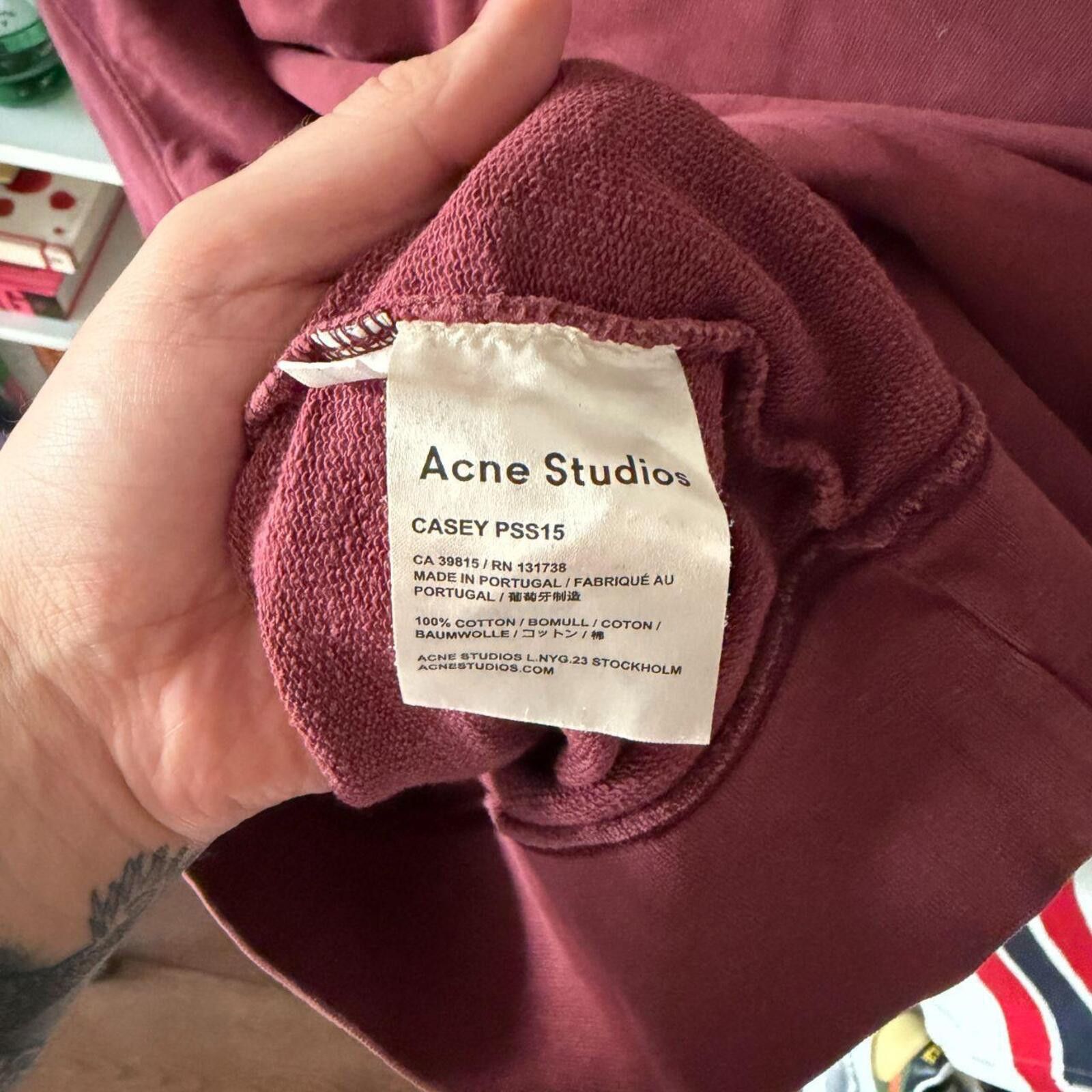 Acne Studios Acne Studios Casey Sweatshirt SS15 Size US L / EU 52-54 / 3 - 3 Thumbnail