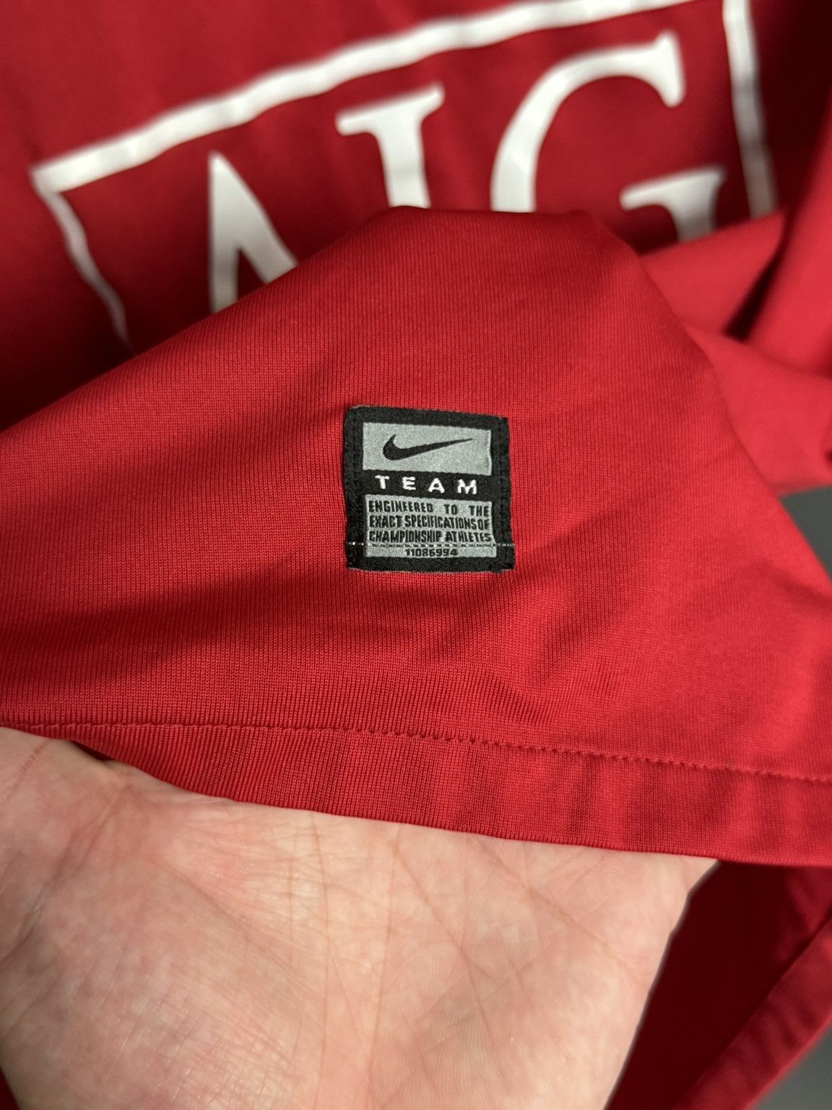 Nike Manchester United 09/10 Home Owen Football Jersey T-Shirt Size US S / EU 44-46 / 1 - 6 Thumbnail