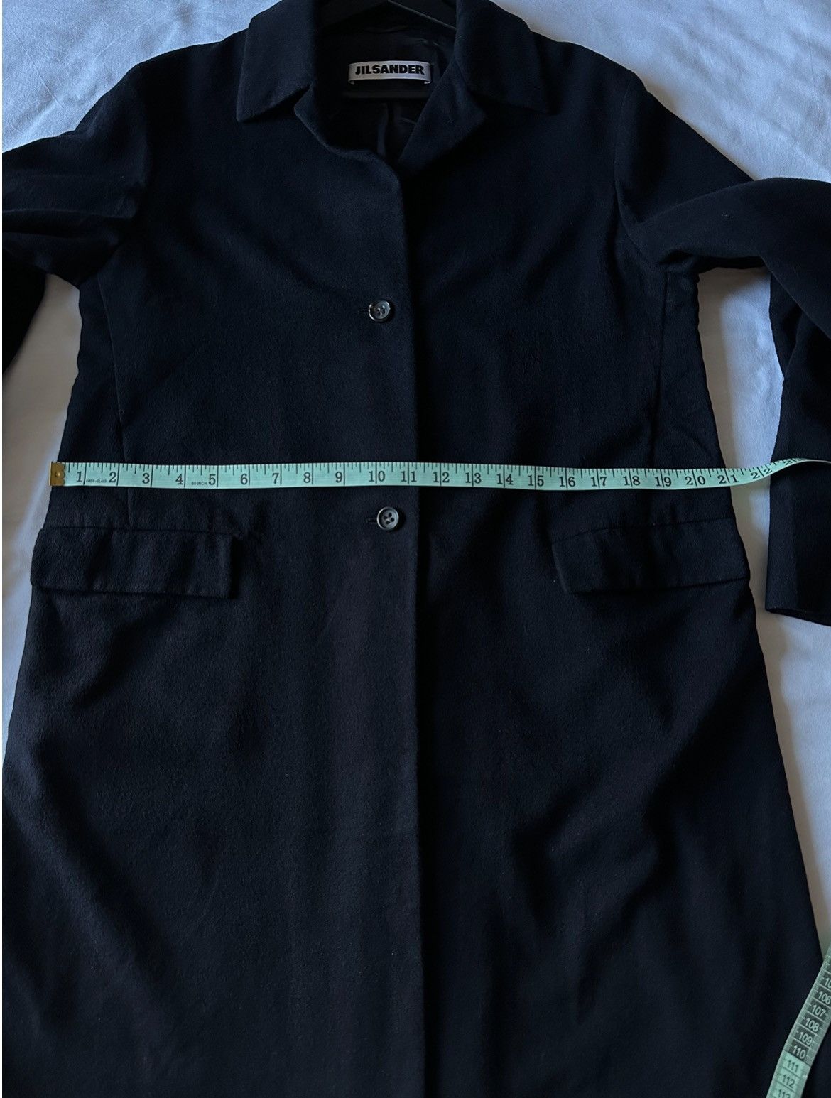 Jil Sander JIL SANDER Cashmere 100% Dark Blue Women Coat Size 34 Size XXS / US 00 / IT 34 - 13 Thumbnail