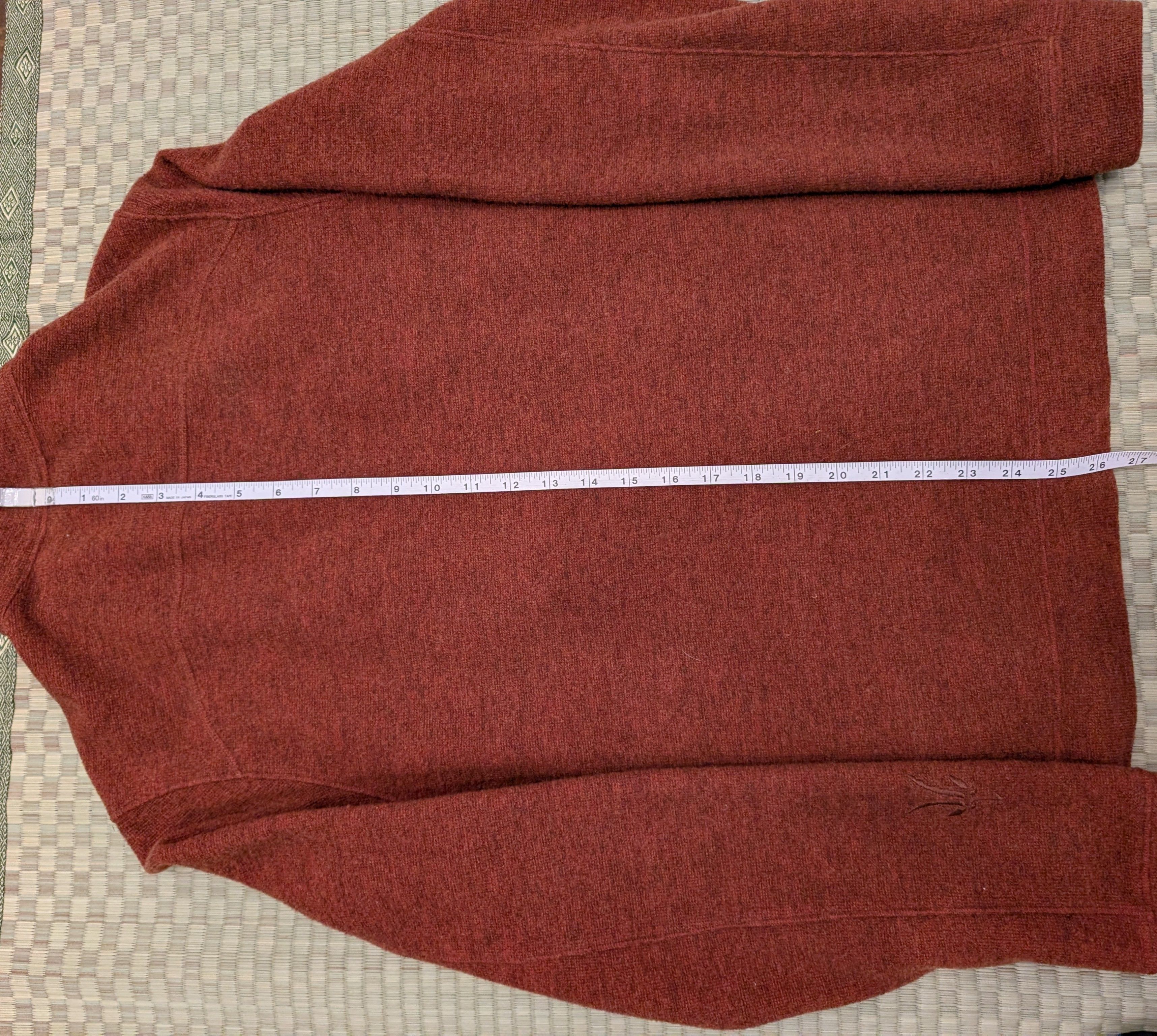 Ibex Ibex Full Zip Sweater Burnt Orange Made in USA Size US M / EU 48-50 / 2 - 6 Thumbnail