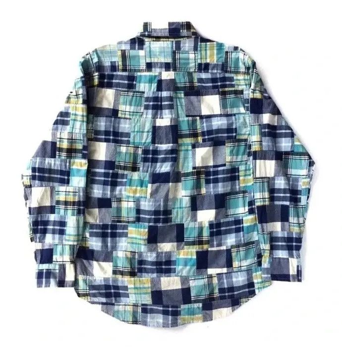 Tommy Hilfiger Tommy Hilfiger Patchwork Curt Cobain Style Shirt Button Up Size US M / EU 48-50 / 2 - 4 Thumbnail