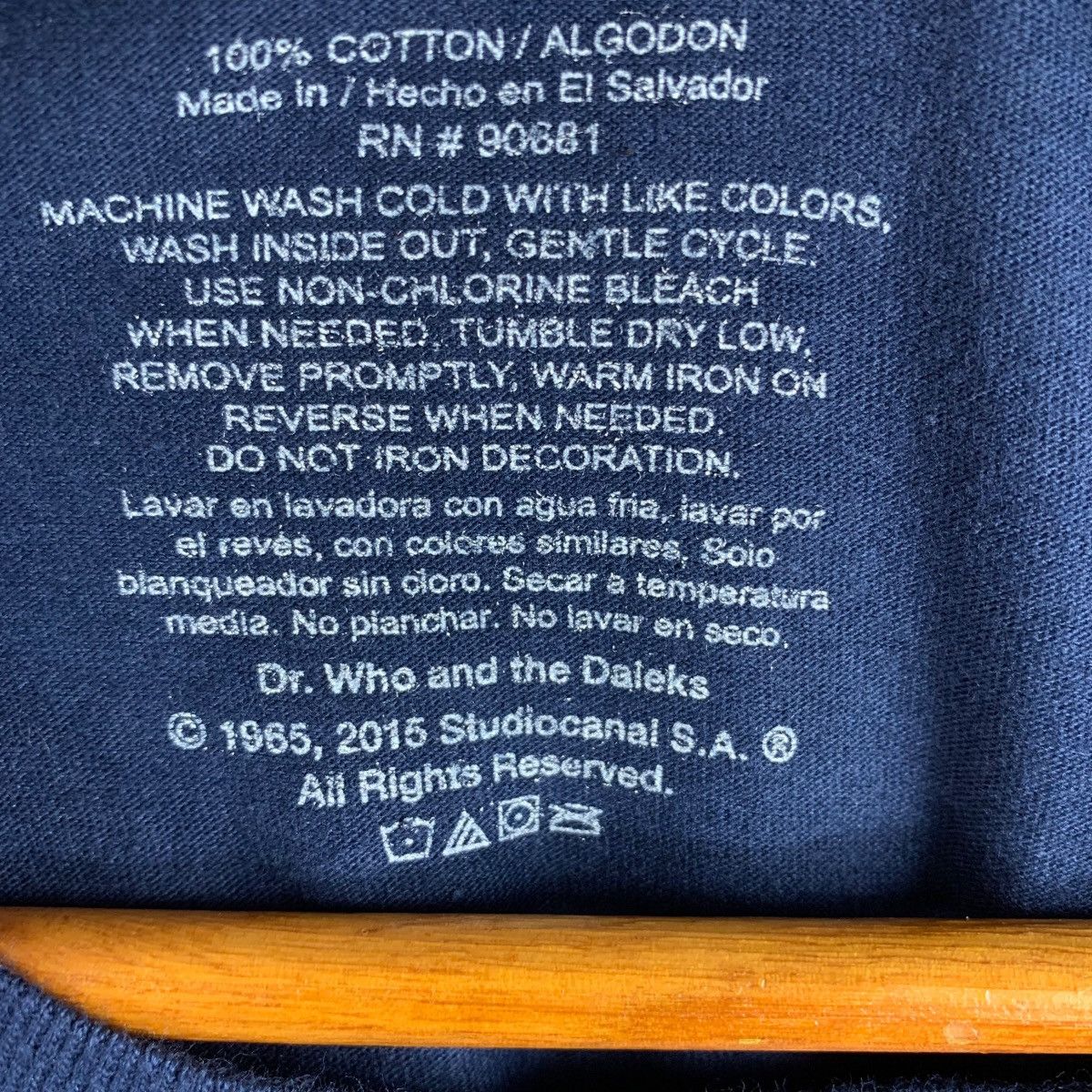 Other Dr. Who & The Daleks Graphic Movie Tshirt Size US M / EU 48-50 / 2 - 10 Thumbnail