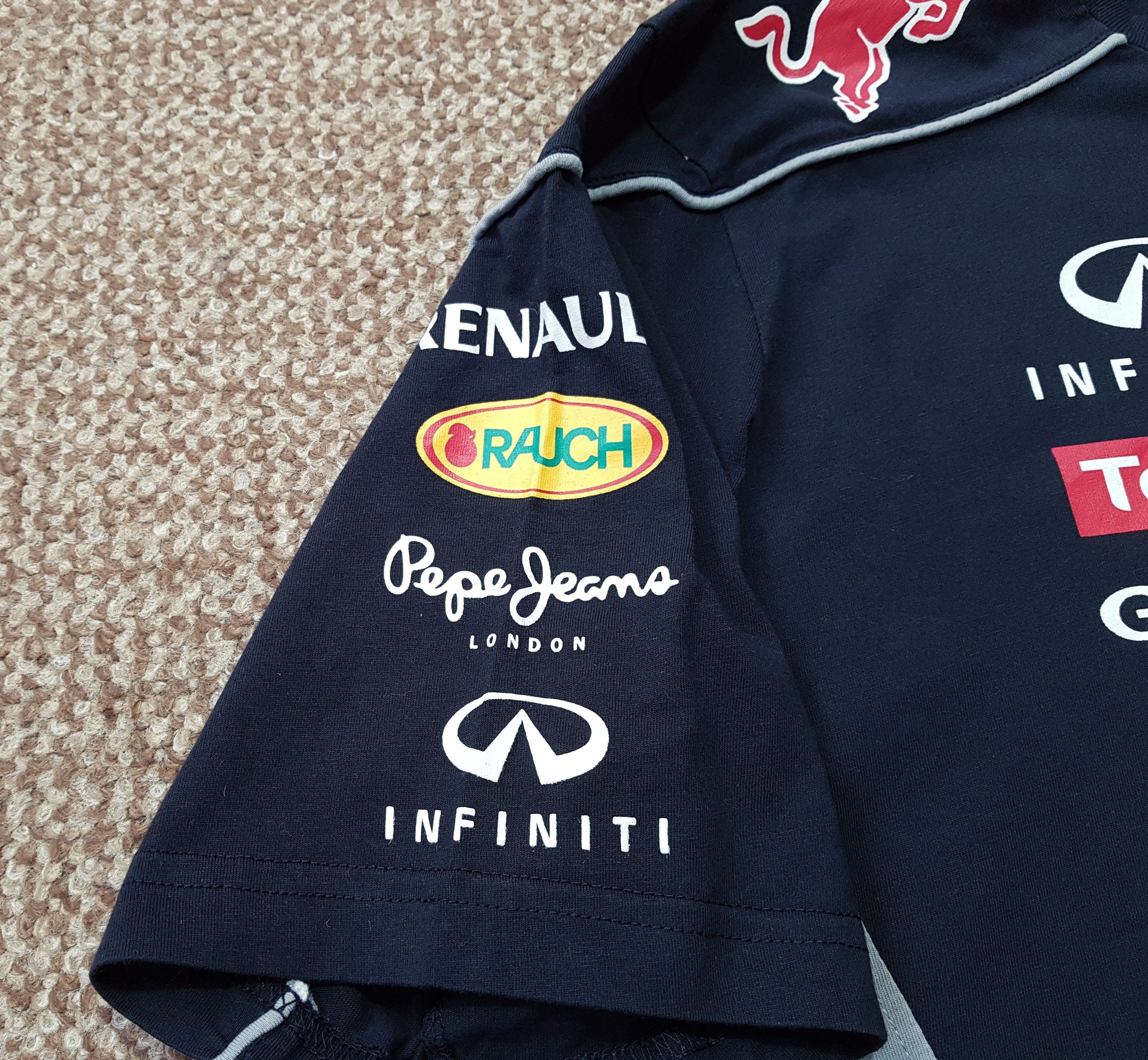 Pepe Jeans Infiniti Red Bull Racing Pepe Jeans Red Bull F1 Team T Shirt Size US L / EU 52-54 / 3 - 6 Thumbnail