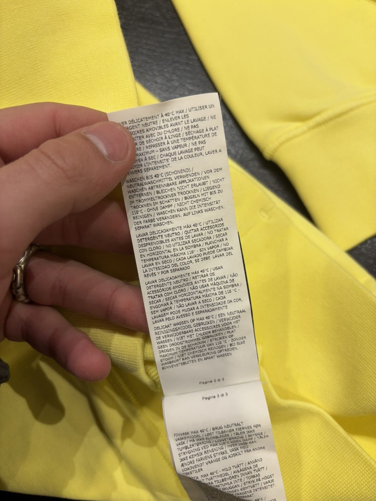 Stone Island Stone Island Hoodie - Yellow Size US XXL / EU 58 / 5 - 6 Thumbnail