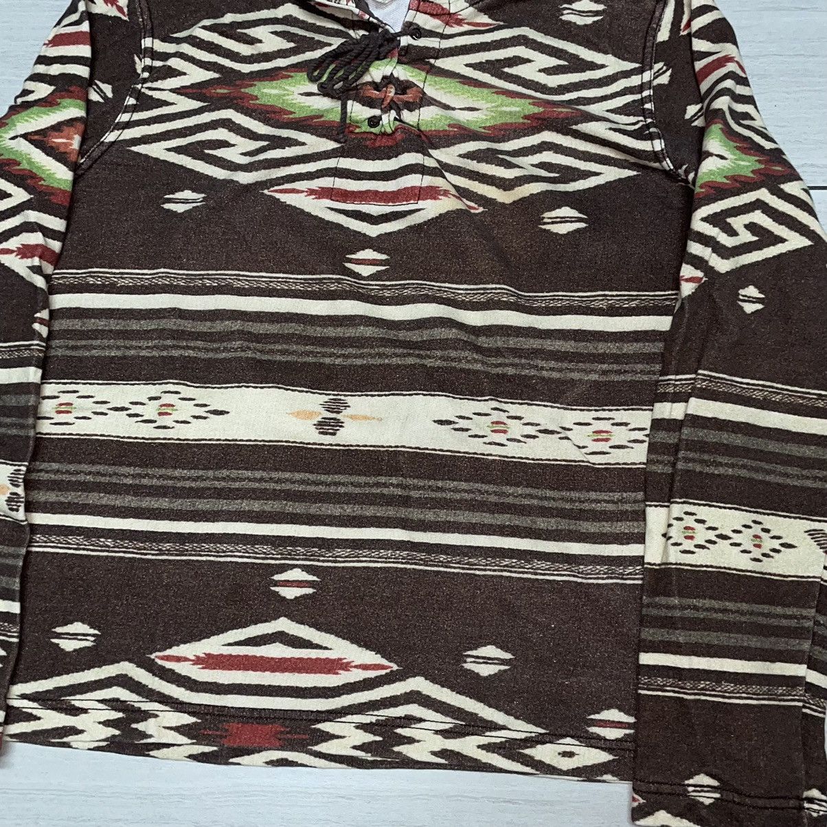 Denim & Supply Ralph Lauren × Polo Ralph Lauren Polo Ralph Lauren Aztec Hoodie Size US L / EU 52-54 / 3 - 6 Thumbnail
