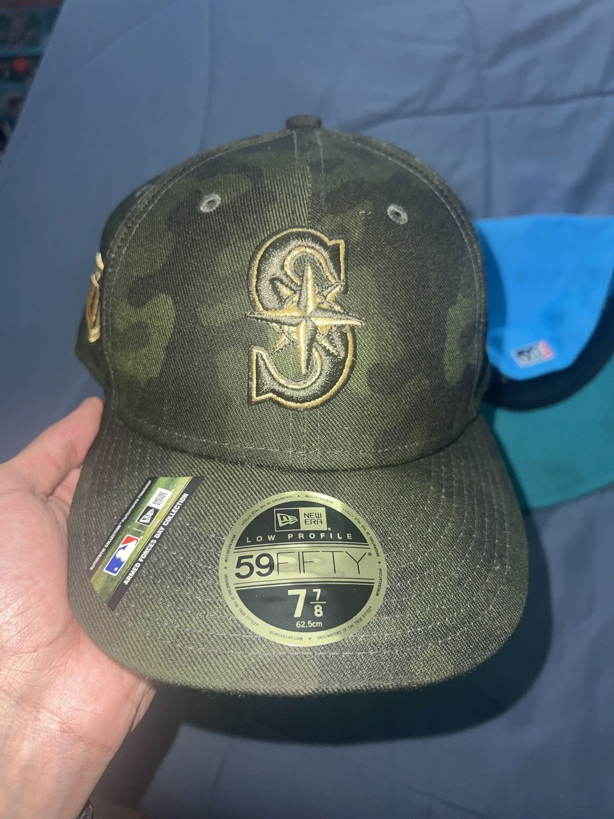 New Era New Era Camo Fitted Seattle Size ONE SIZE - 1 Thumbnail