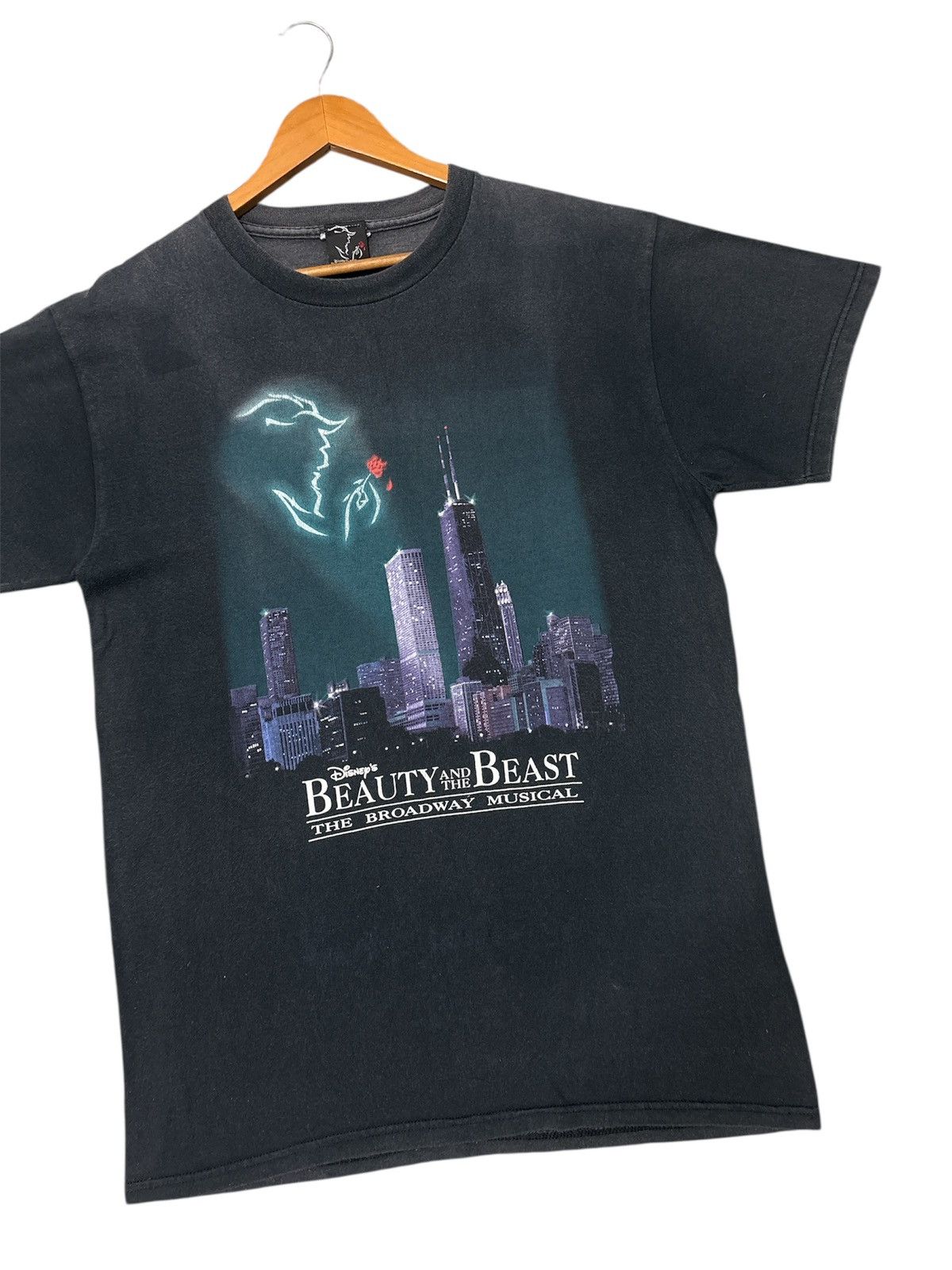 Disney RARE DISNEY BEAUTY AND THE BEAST VINTAGE TSHIRT TEE🔥 Size US L / EU 52-54 / 3 - 2 Thumbnail