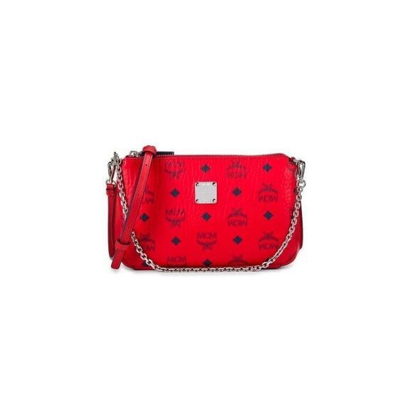 MCM o1mt1gz0225 Size: OS / Shoulder Mini Bag in Red Size ONE SIZE - 1 Thumbnail