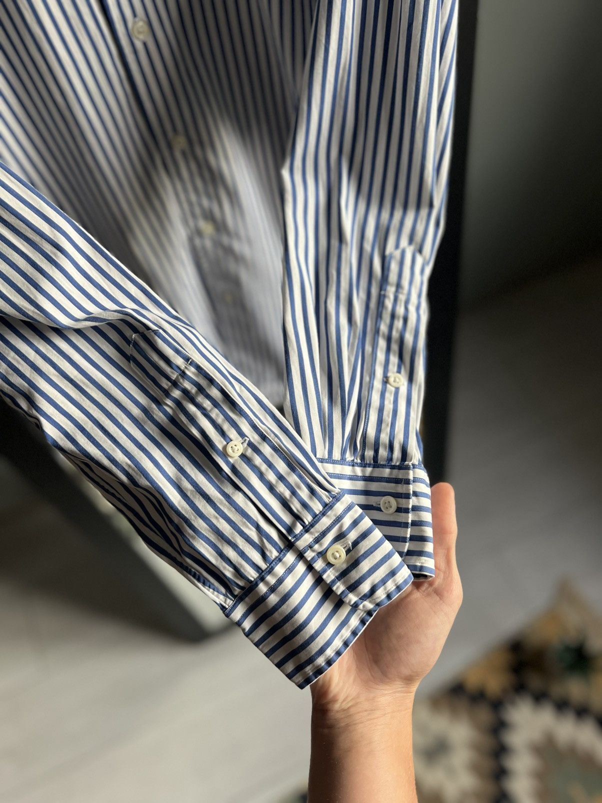 Polo Ralph Lauren Ralph Lauren Polo Vintage Striped Old Money Button Up Shirt Size US M / EU 48-50 / 2 - 6 Thumbnail