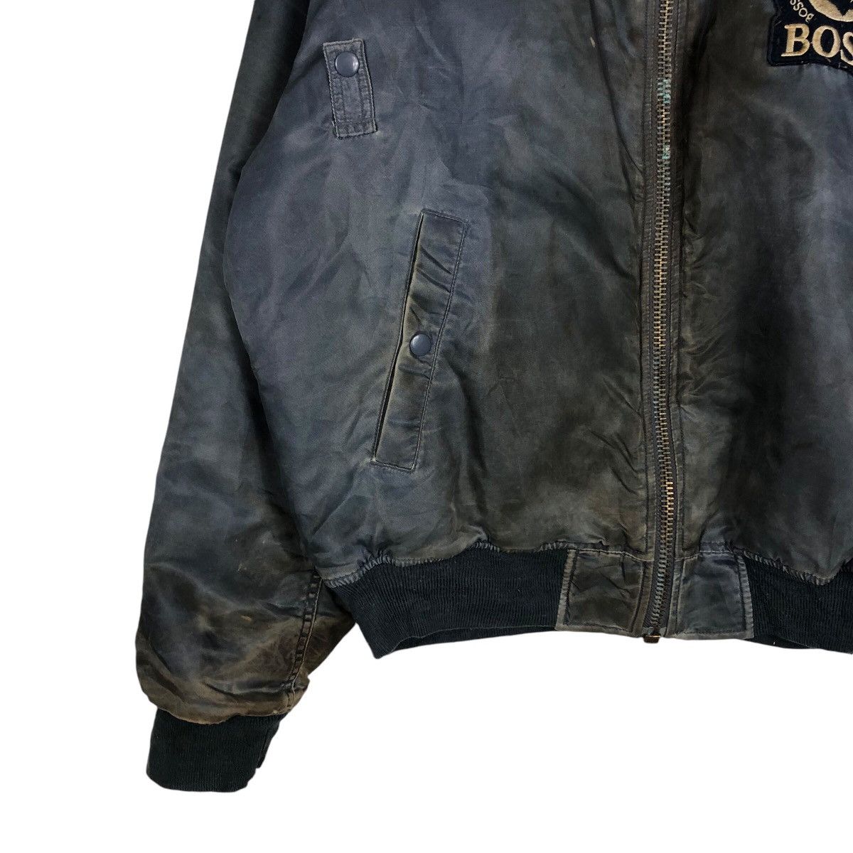 Japanese Brand 📌Vintage Fly Bomber Jacket Suntory Boss Coffee Big Logo Size US M / EU 48-50 / 2 - 5 Thumbnail