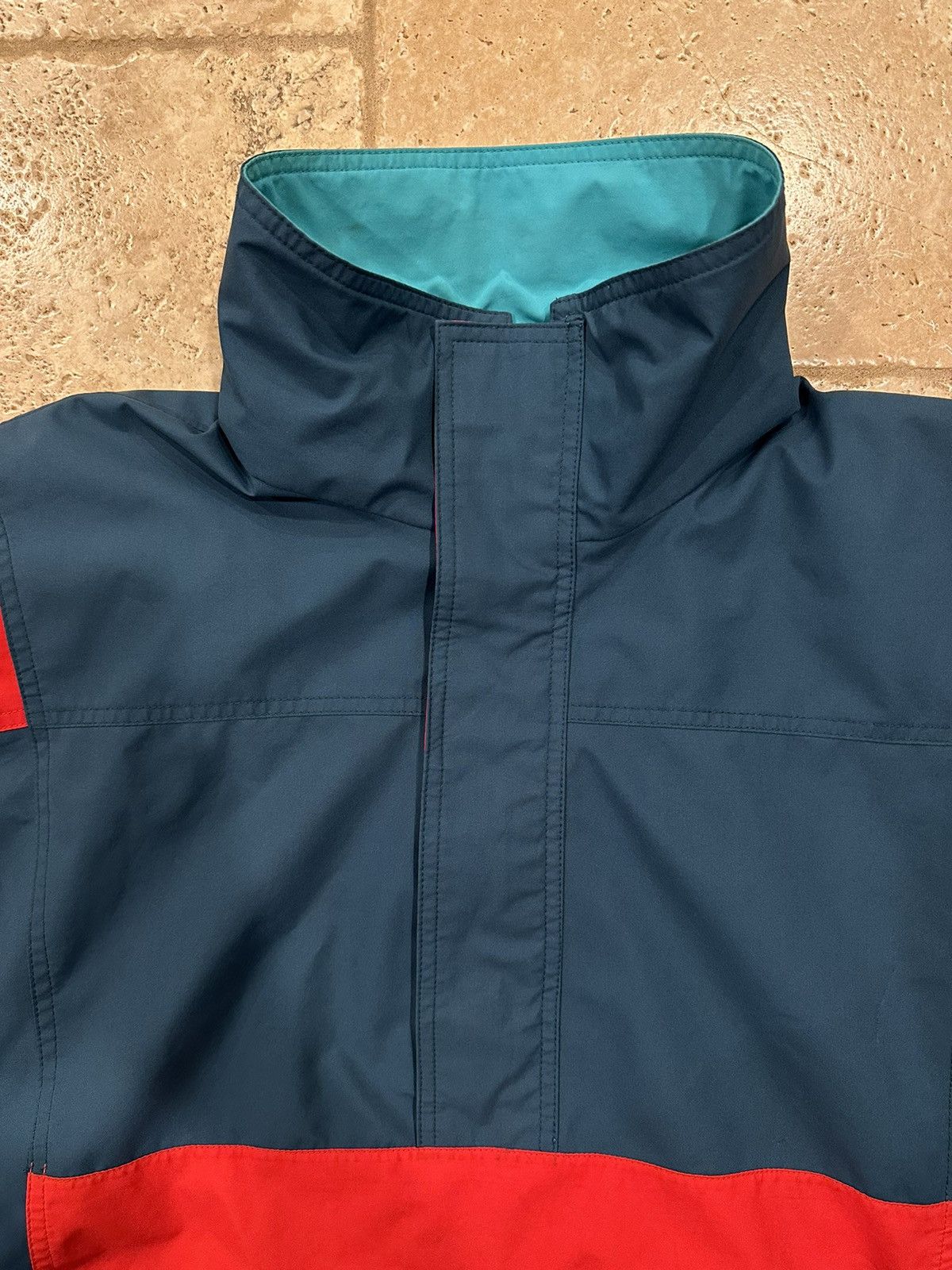 Eddie Bauer × Vintage Vintage Eddie Bauer 90s Windbreaker Anorak Raincoat Jacket Size US L / EU 52-54 / 3 - 8 Thumbnail