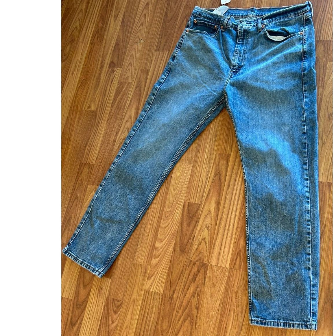 Levi's Levi's 505 Regular Fit Jeans - W36 L30 - Classic Blue Size US 36 / EU 52 - 4 Thumbnail