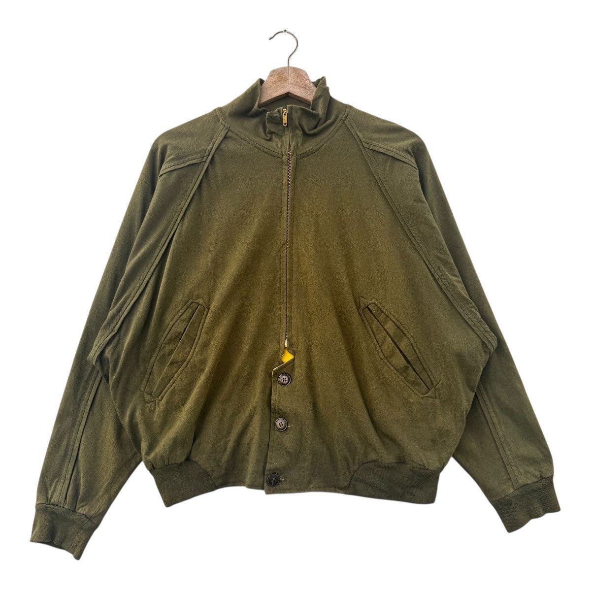 Mercedes-Benz × Toms × Vintage Mercedez X Toms Grand Prix Lights Jacket Olive Green Size US L / EU 52-54 / 3 - 4 Thumbnail