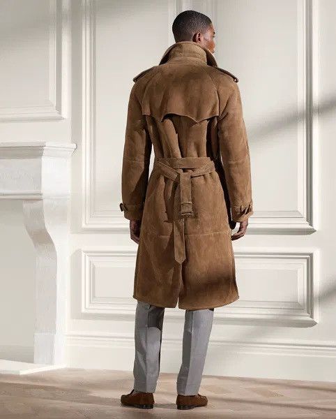 Ralph Lauren Purple Label NWT Ralph Lauren Shearling Trench Coat Sold Out Size M Size US M / EU 48-50 / 2 - 5 Thumbnail