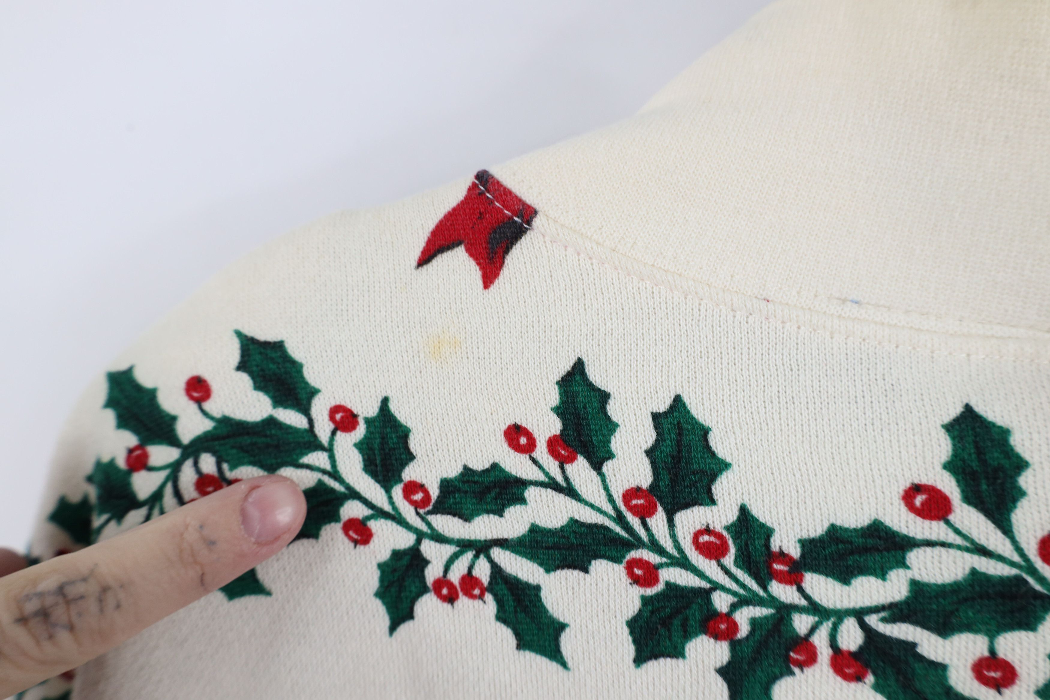 Vintage Vintage 90s Streetwear All Over Print Mock Neck Sweatshirt Size M / US 6-8 / IT 42-44 - 12 Thumbnail