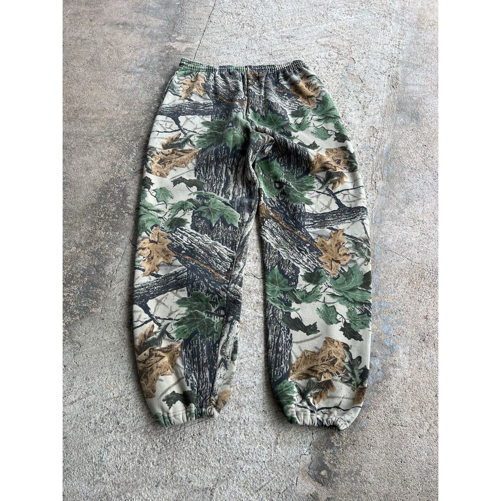Jerzees Vintage Realtree Jerzees Camo Sweatpants Outdoors Mens XL Size US 36 / EU 52 - 6 Thumbnail