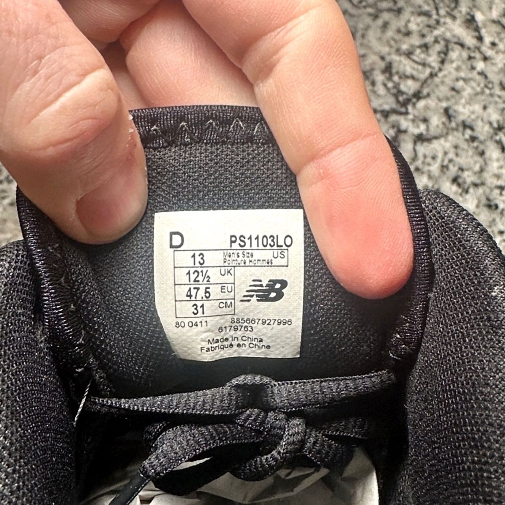 New Balance New Balance FuelCell Nergy Baseball Cleats - 13 Men Black, MS8844 Size US 13 / EU 46 - 7 Thumbnail