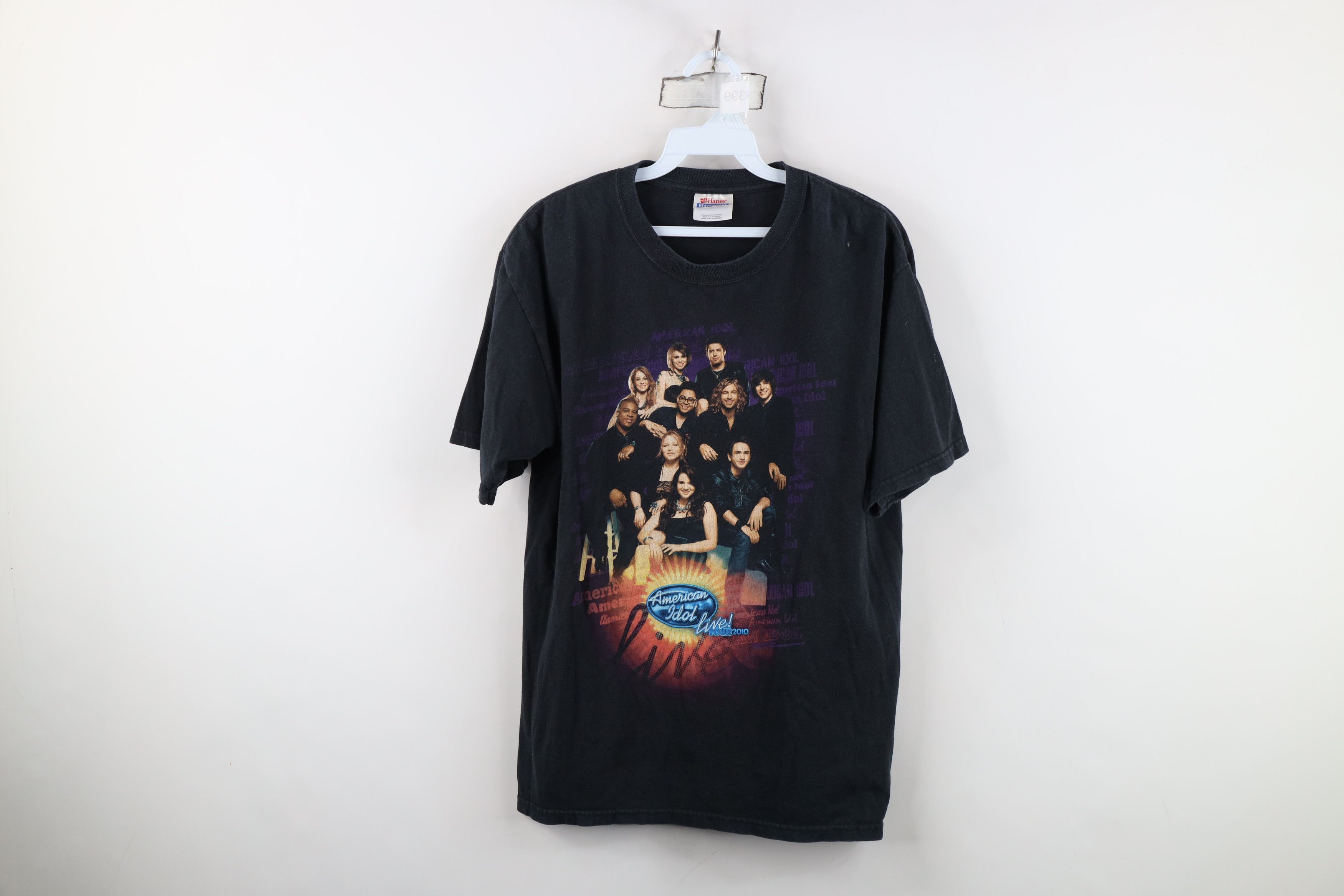Vintage Vintage Y2K 2010 Idol Live Tour Short Sleeve T-Shirt Size M / US 6-8 / IT 42-44 - 1 Thumbnail