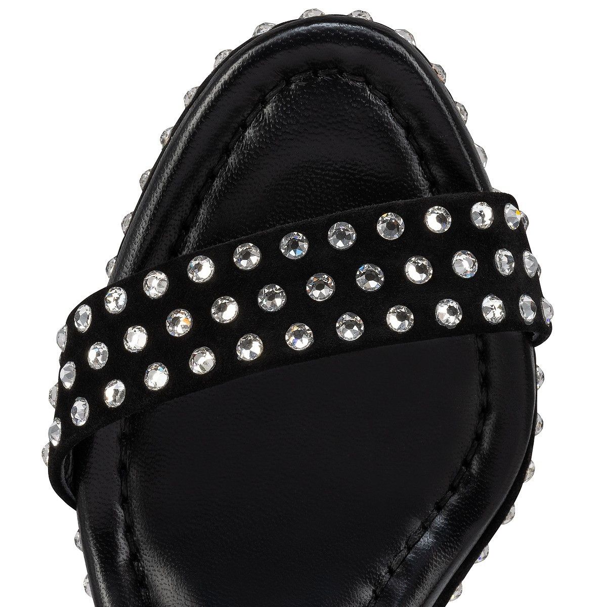 Christian Louboutin o1s1wg110125 Movida Jane Sandals in Black Size US 9 / IT 39 - 4 Thumbnail