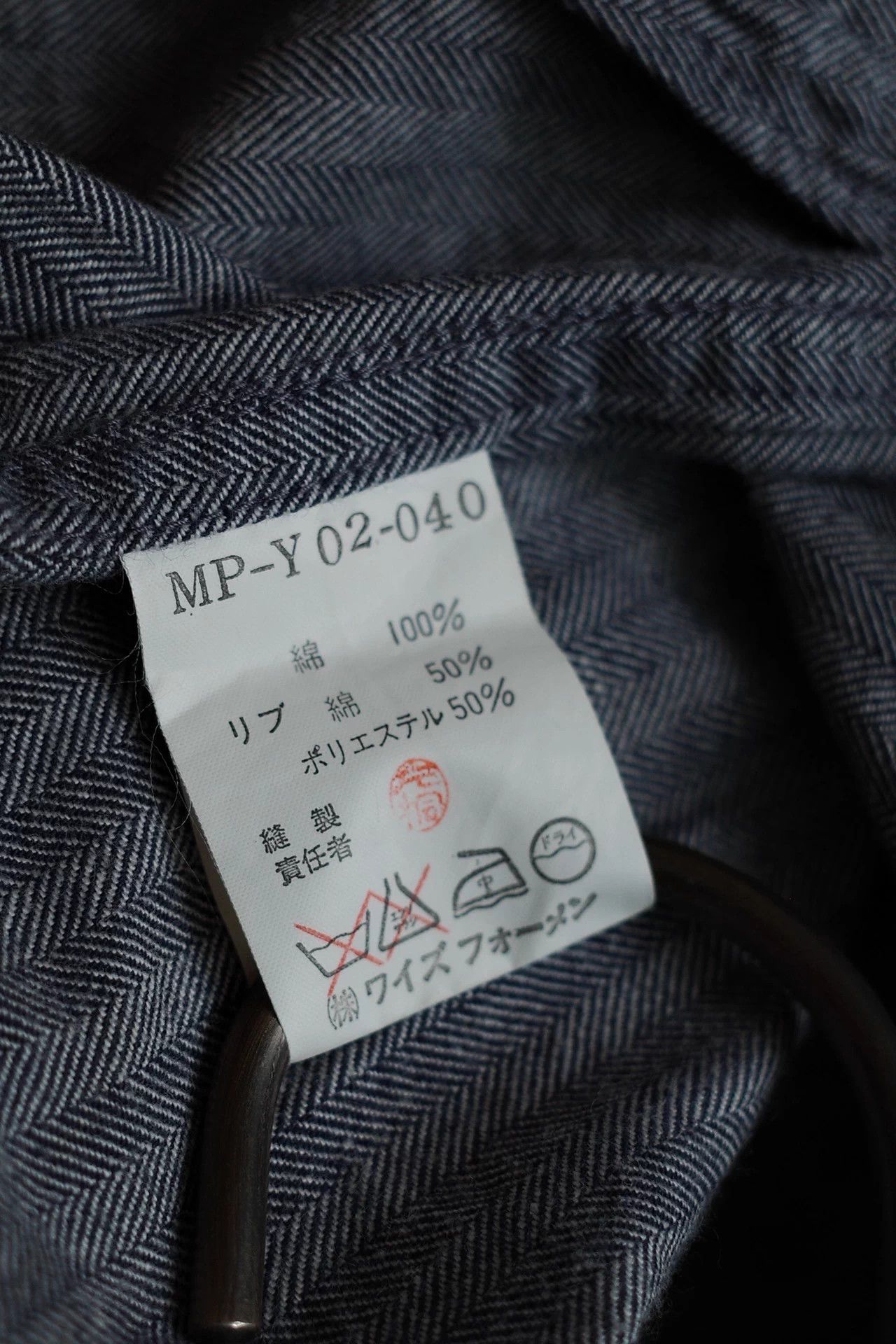 Y's for Men Y's Men's 80s Cotton Herringbone Short Jacket Size US M / EU 48-50 / 2 - 7 Thumbnail