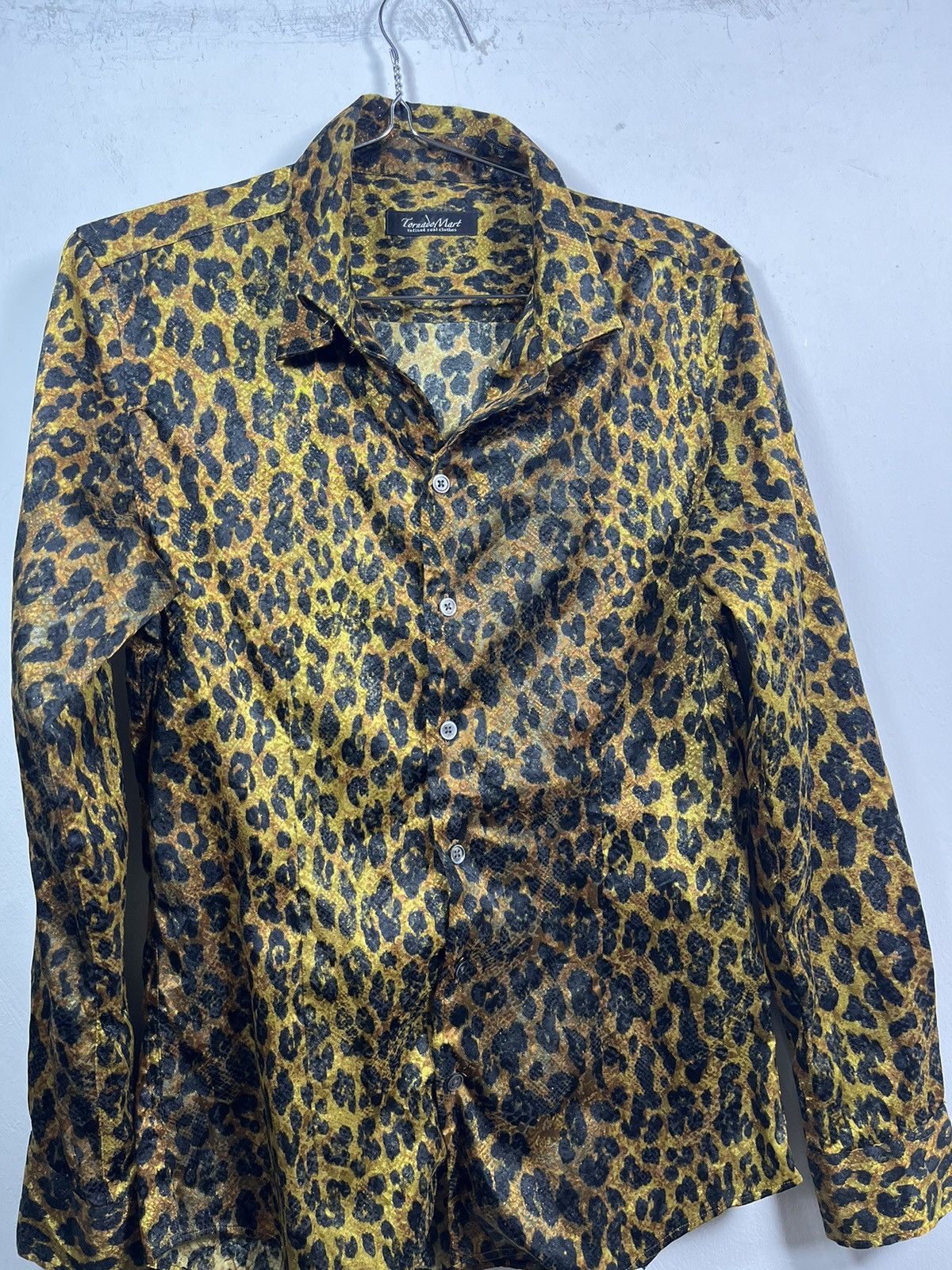 Tornado Mart Vintage Japanese Brand Tornado Mart Button Up Leopard Design Size M / US 6-8 / IT 42-44 - 2 Thumbnail
