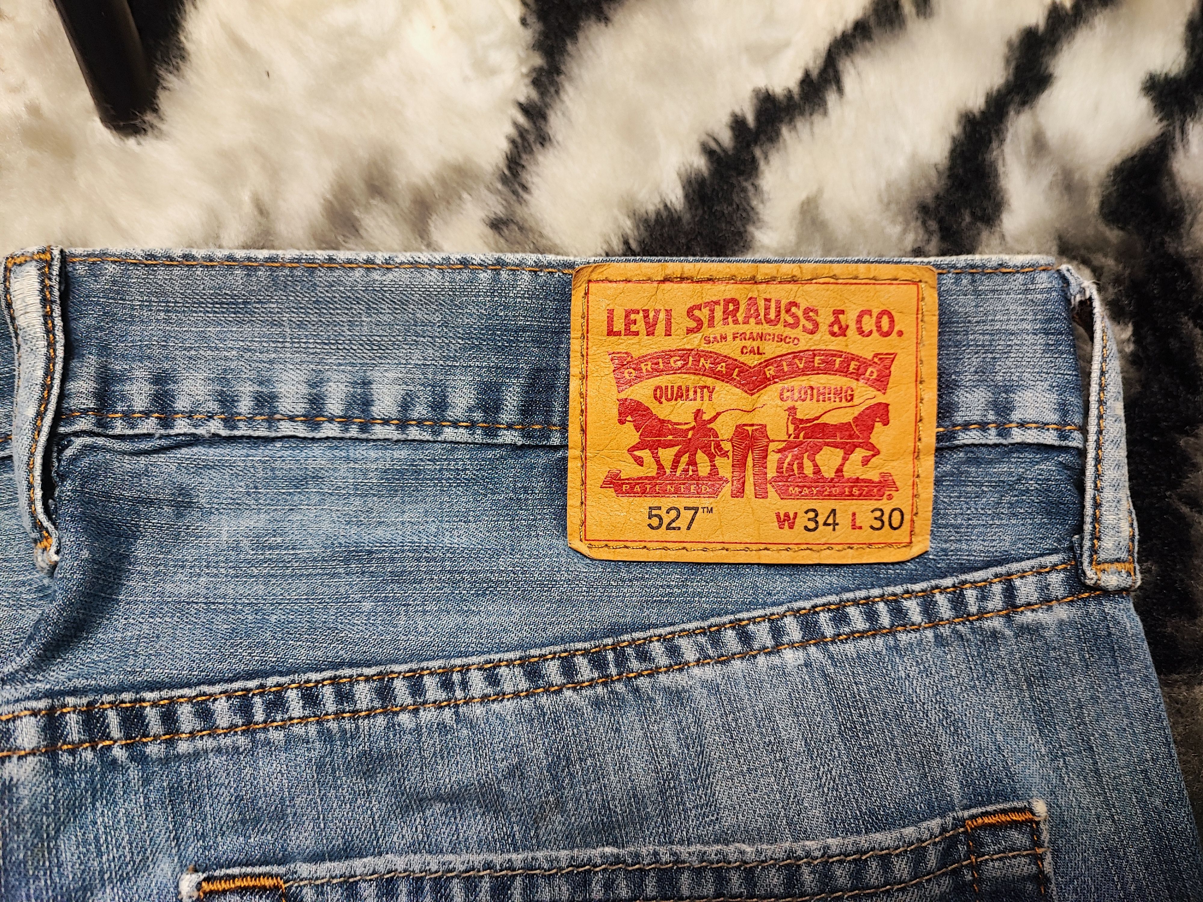 Levi's Levi's 527 Slim Bootcut Y2K Trashed Archive Flare W34X30 Size US 34 / EU 50 - 14 Thumbnail