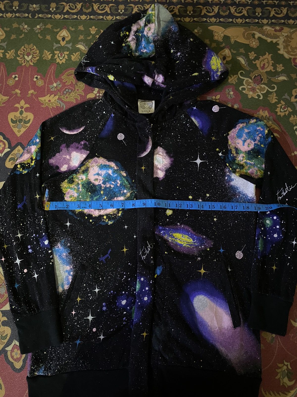 Japanese Brand Japanese Brand ScoLar Fullprint Zipper Hoodie Size US M / EU 48-50 / 2 - 11 Thumbnail