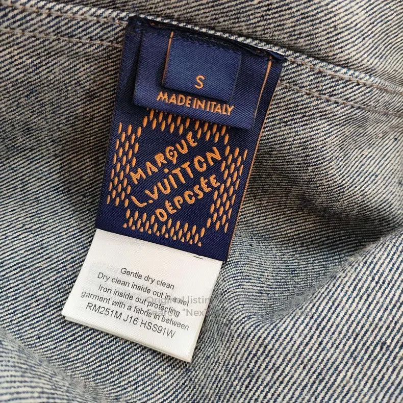 Louis Vuitton Louis Vuitton Washed Gradient Denim Jacket Size US S / EU 44-46 / 1 - 5 Thumbnail