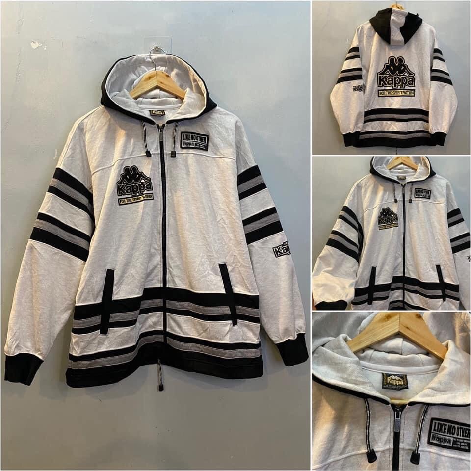 Kappa Kappa 90s vintage big logo monogram Size US L / EU 52-54 / 3 - 1 Preview
