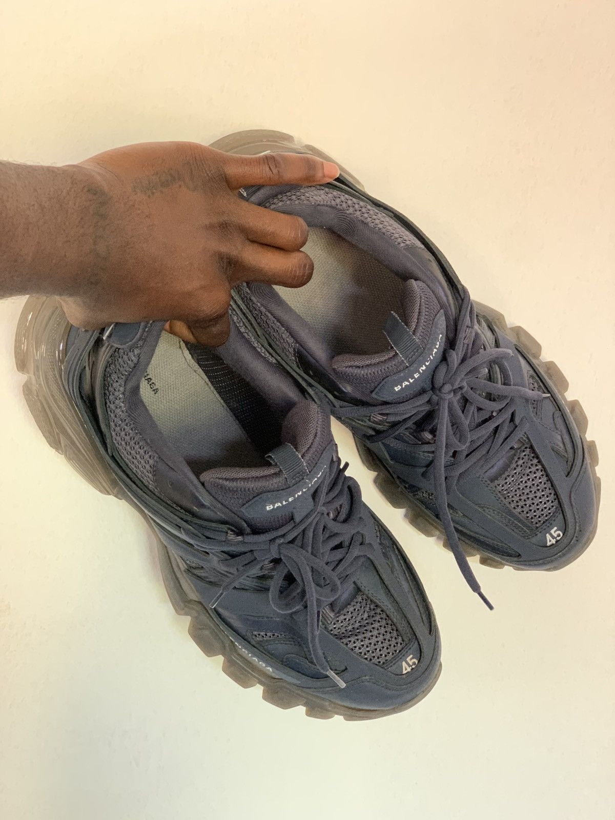 Balenciaga Balenciaga Track Trainers Size US 12 / EU 45 - 4 Thumbnail