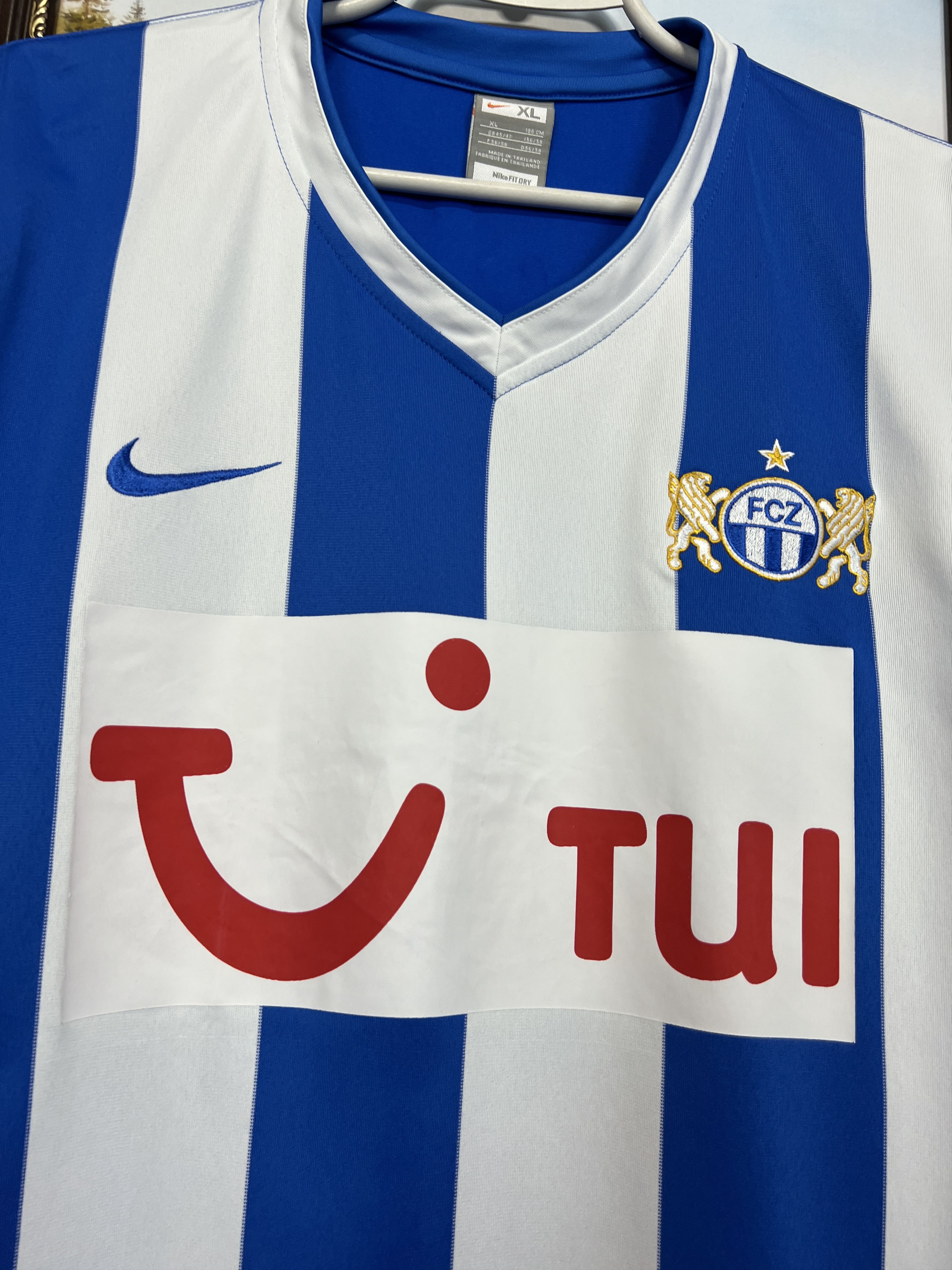 Nike Zurich Away football shirt 2007 Soccer Jersey Trikot Rare Size US XL / EU 56 / 4 - 3 Thumbnail