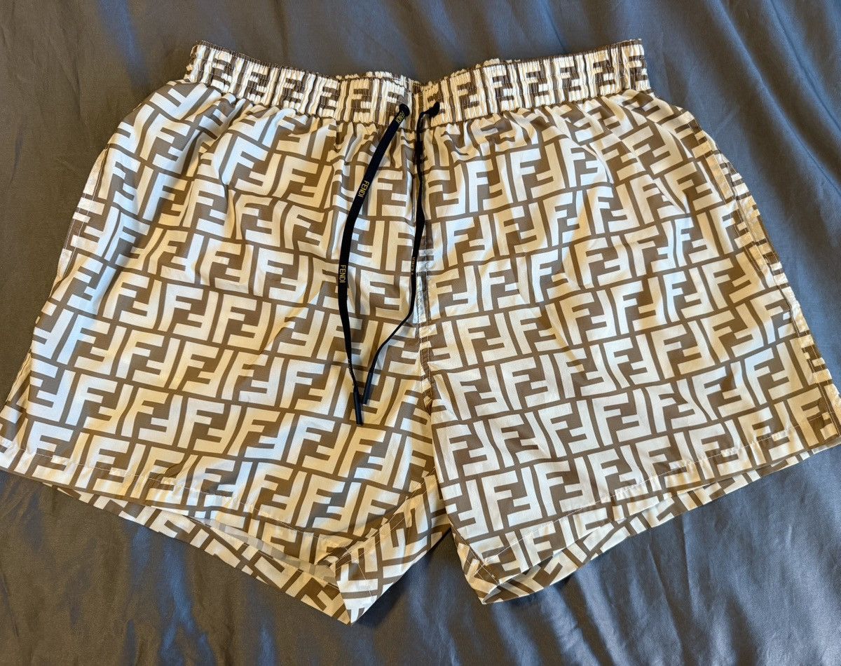Fendi Fendi Swim Shorts Size US 32 / EU 48 - 1 Thumbnail
