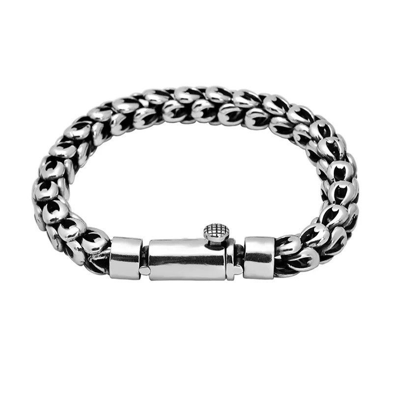 Vintage Retro Thick Dragon Scale Bracelet Size ONE SIZE - 6 Thumbnail