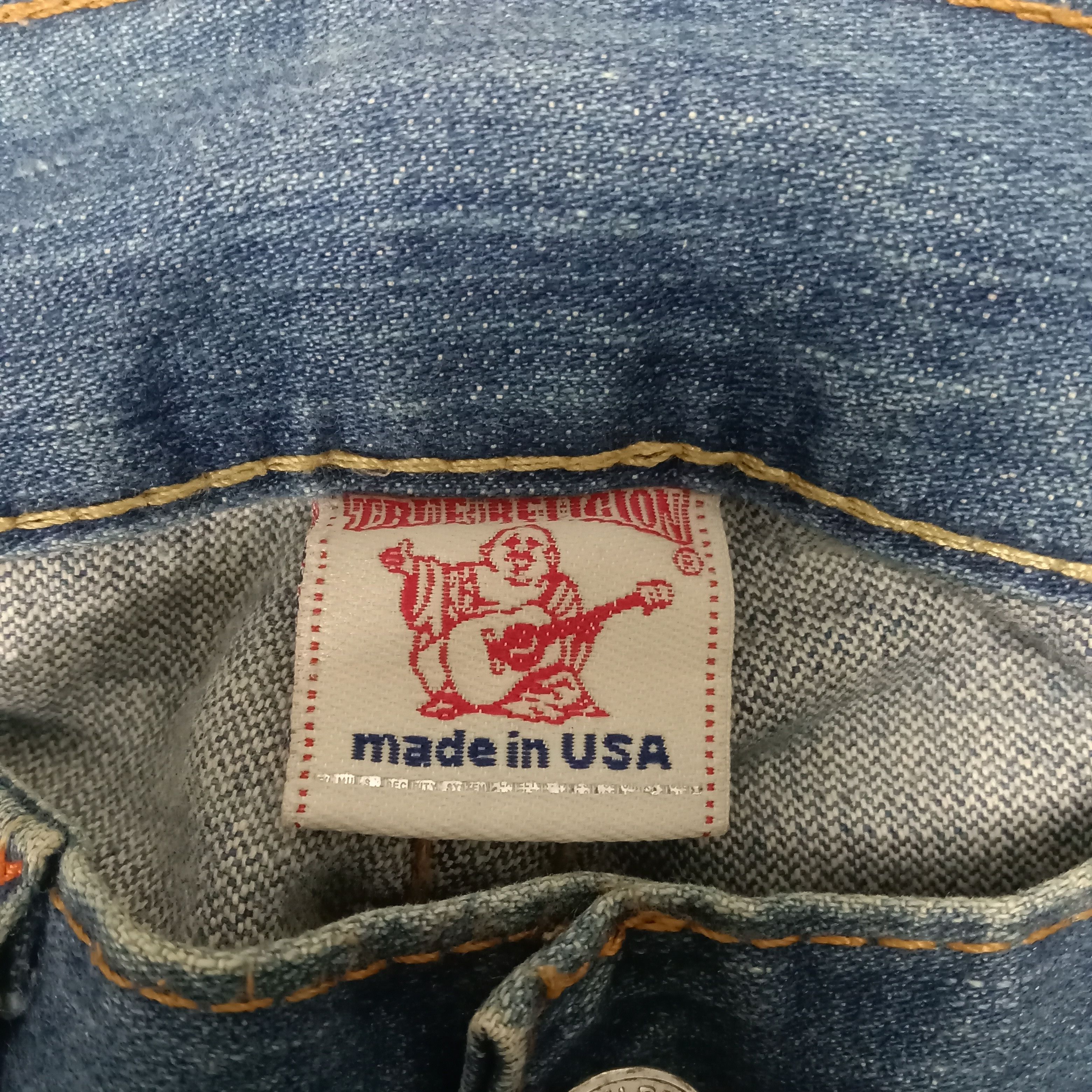 True Religion × Vintage True Religion American Style Denim Jeans Size US 37 - 9 Thumbnail