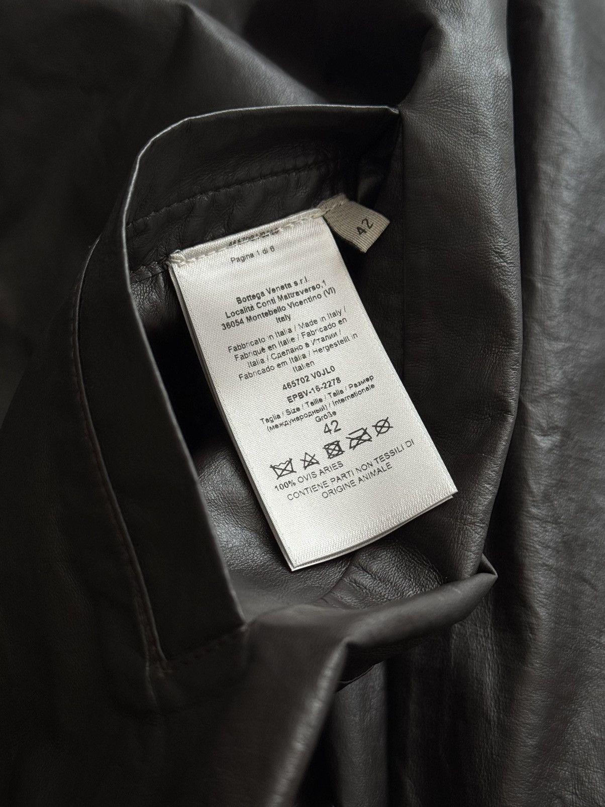 Bottega Veneta Bottega Veneta Light Leather Blouson Size M / US 6-8 / IT 42-44 - 9 Thumbnail