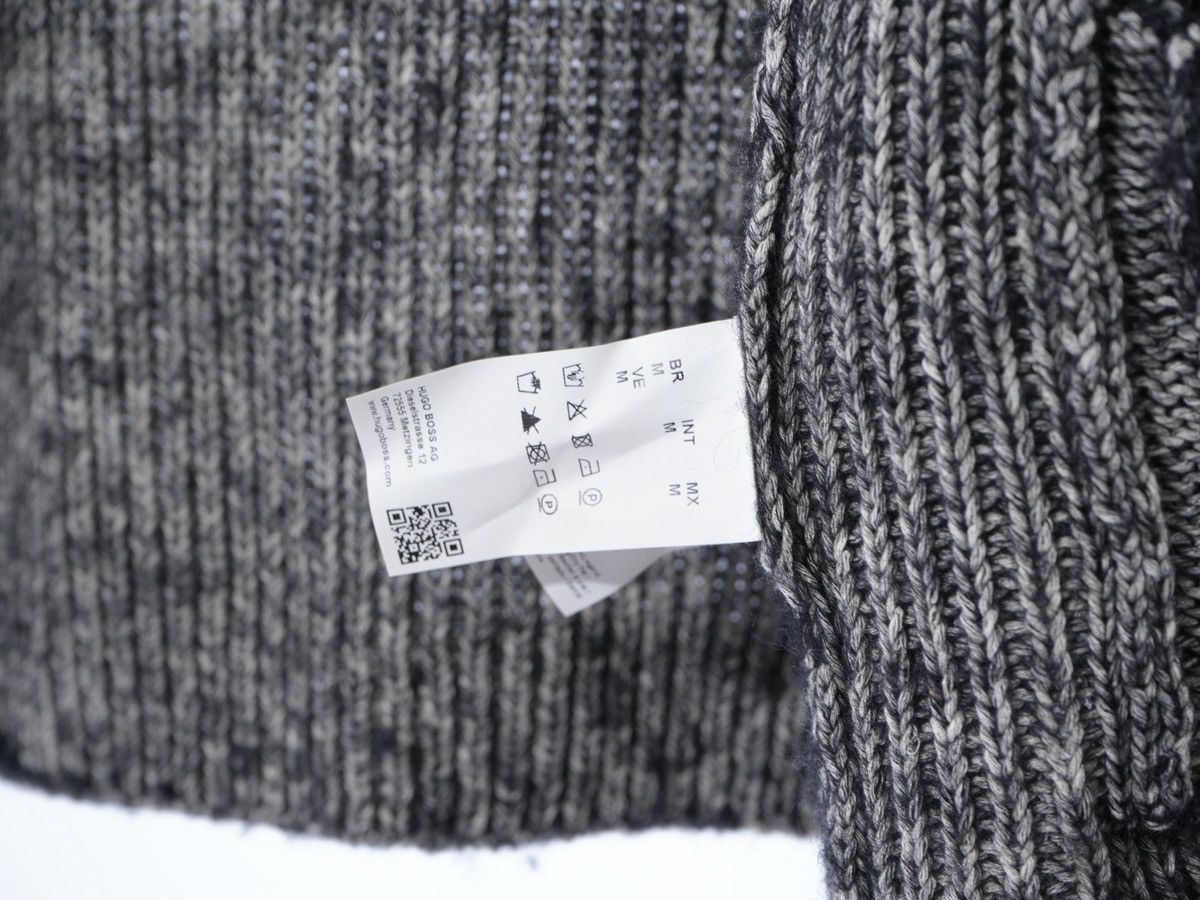 Hugo Boss Hugo Boss knit full zip sweater wool size M Size US M / EU 48-50 / 2 - 6 Thumbnail