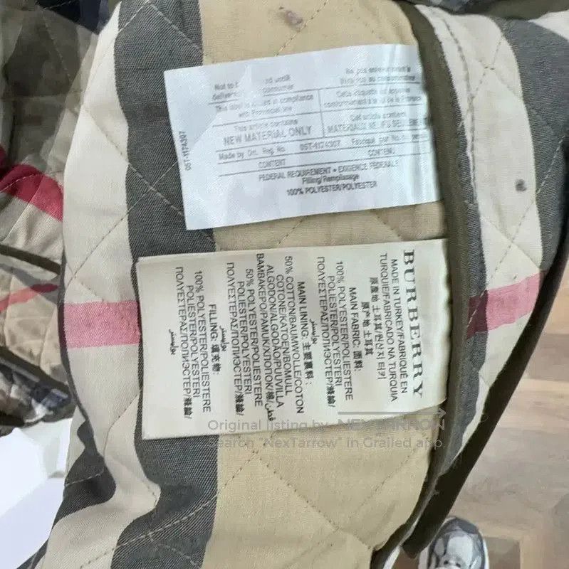 Burberry Burberry Green Women's Winter Cotton Jacket. Size M / US 6-8 / IT 42-44 - 5 Thumbnail