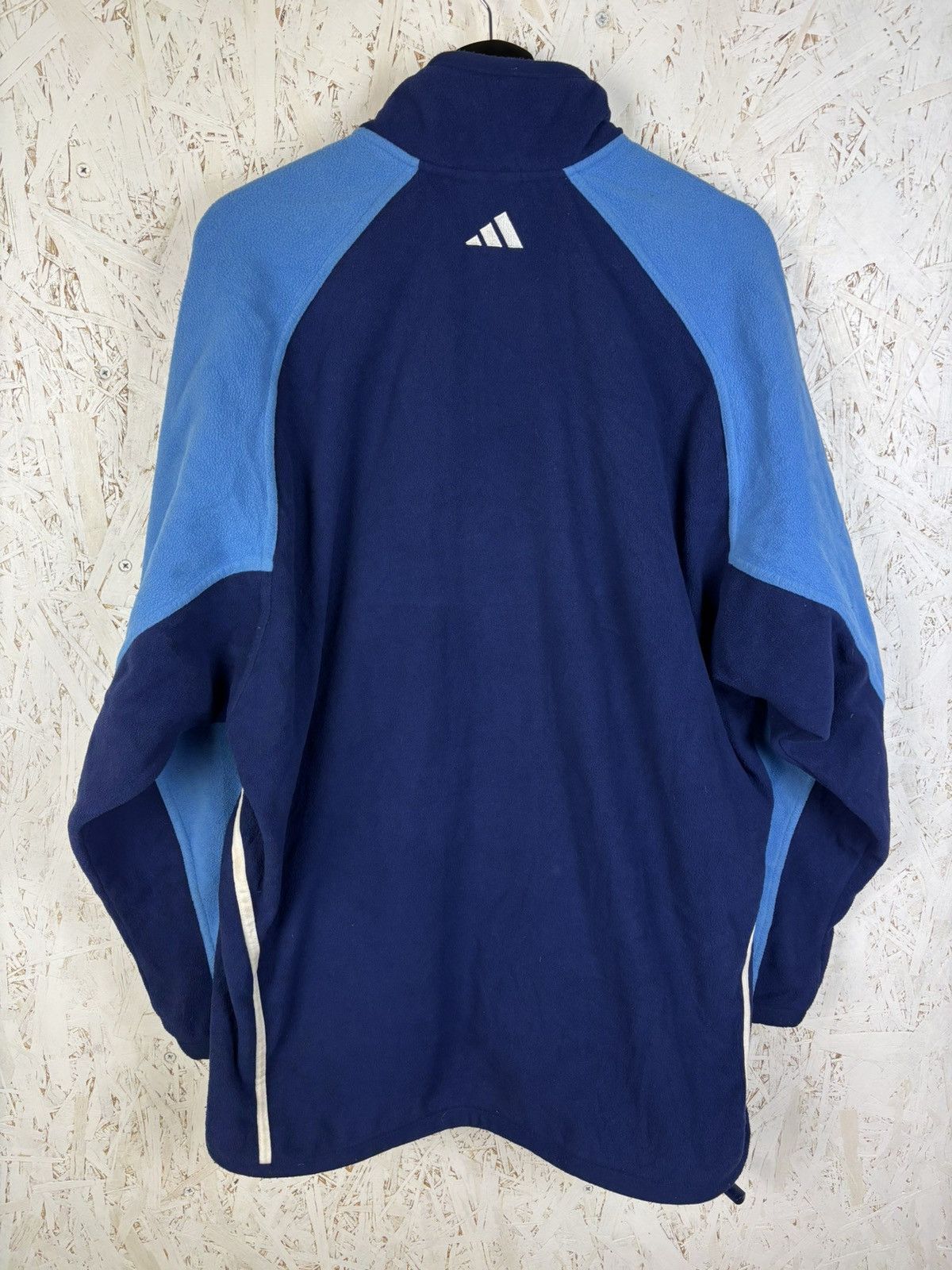 Adidas 00s Adidas Djurgardens IF 2000/01 DIF Half Zip Fleece Blue L Size US L / EU 52-54 / 3 - 5 Thumbnail