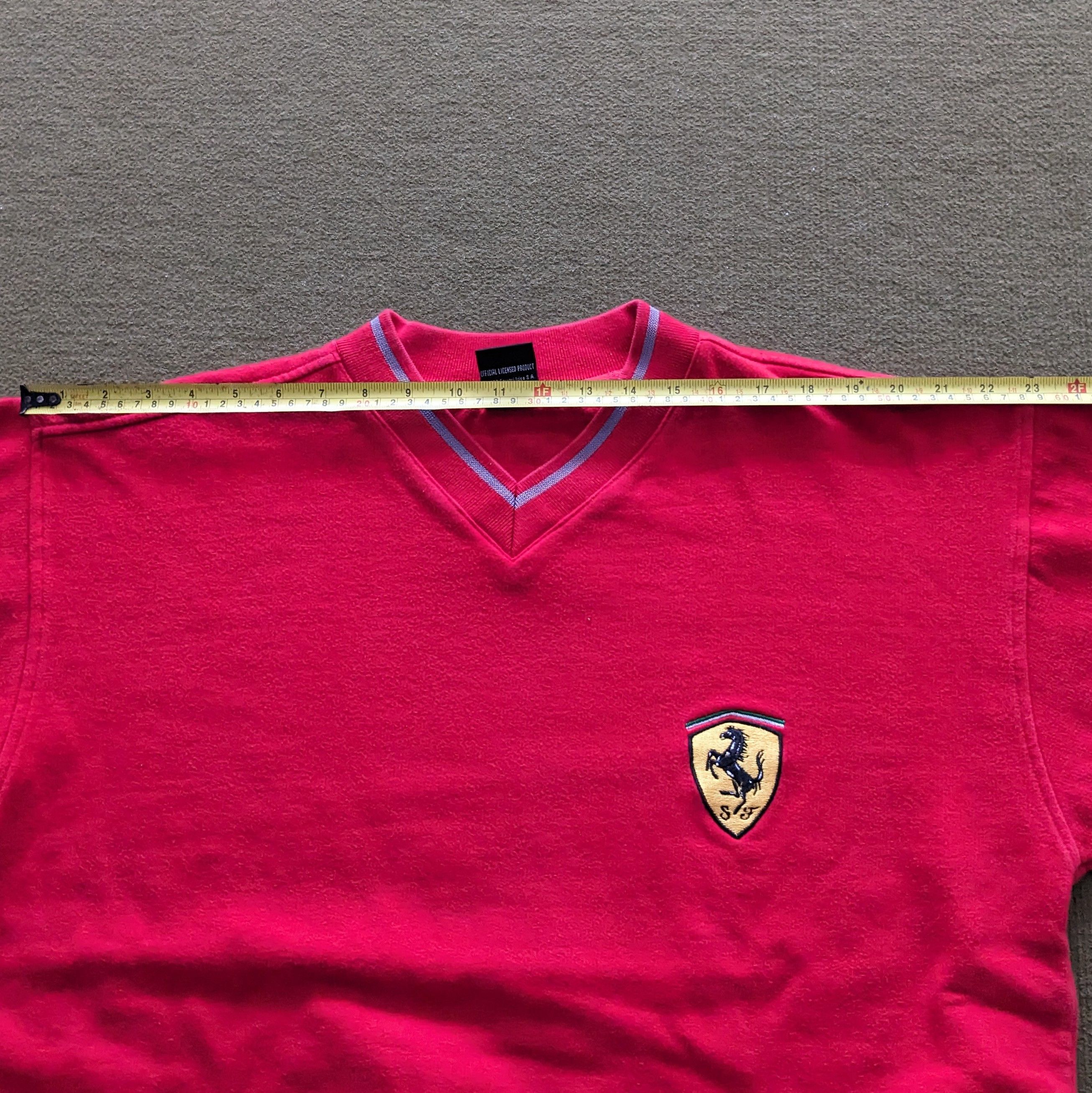 Ferrari Vintage FERRARI Luxury Car Brand Sweatshirt Size US L / EU 52-54 / 3 - 6 Thumbnail