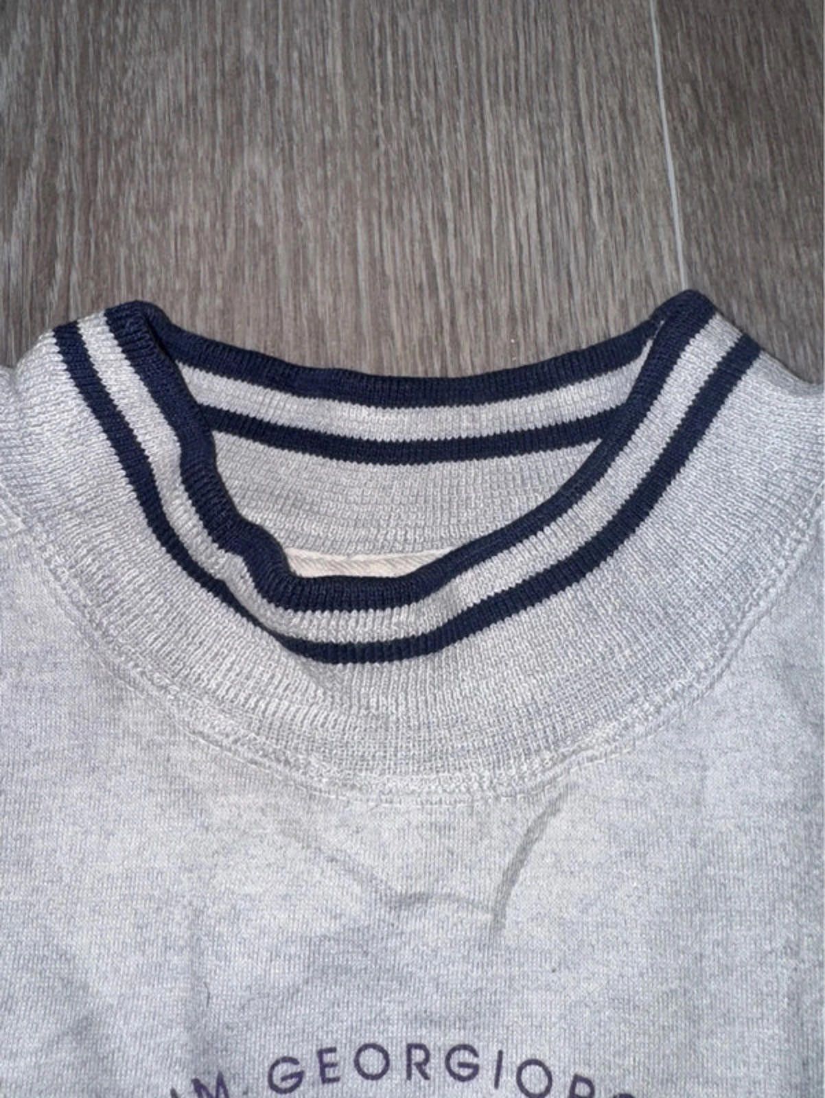 Vintage Vintage 90s Georgetown Hoyas Collegiate Sweatshirt Size XL Size US XL / EU 56 / 4 - 3 Thumbnail