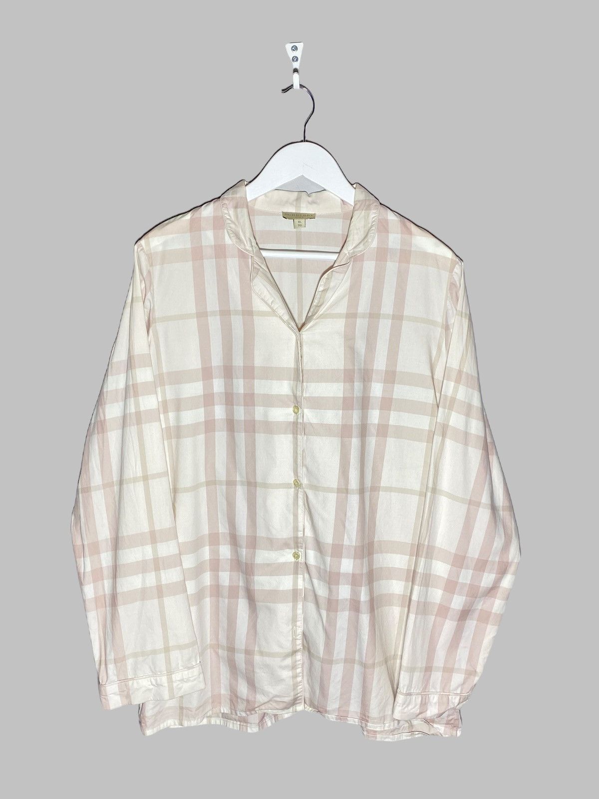 Burberry Burberry Body Full Check Pattern Pyjama Shirt Size XL / US 12-14 / IT 48-50 - 1 Thumbnail