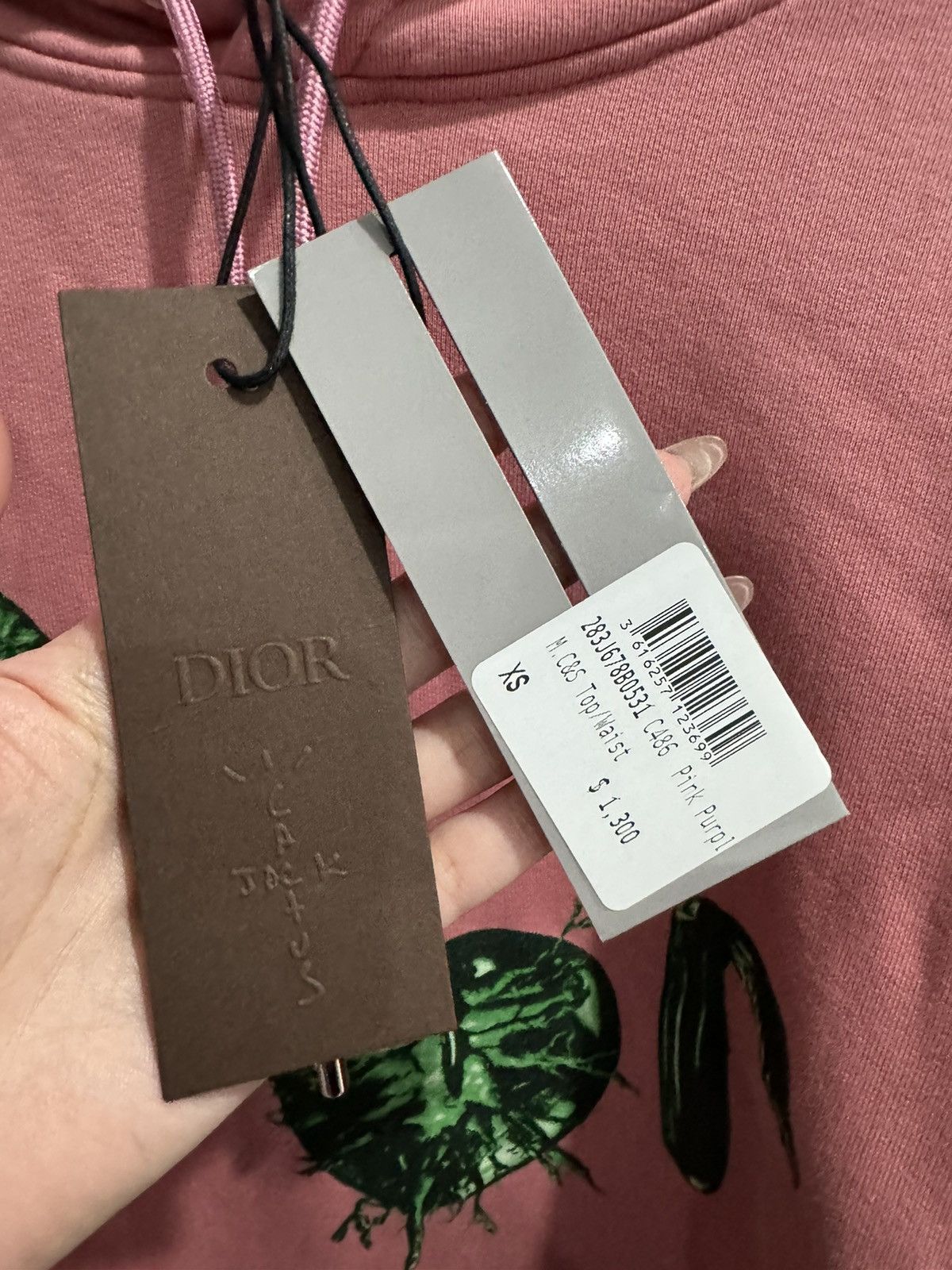 Travis Scott Dior x Cactus Jack Oversized Hoodie (brand new) Size US XS / EU 42 / 0 - 4 Thumbnail