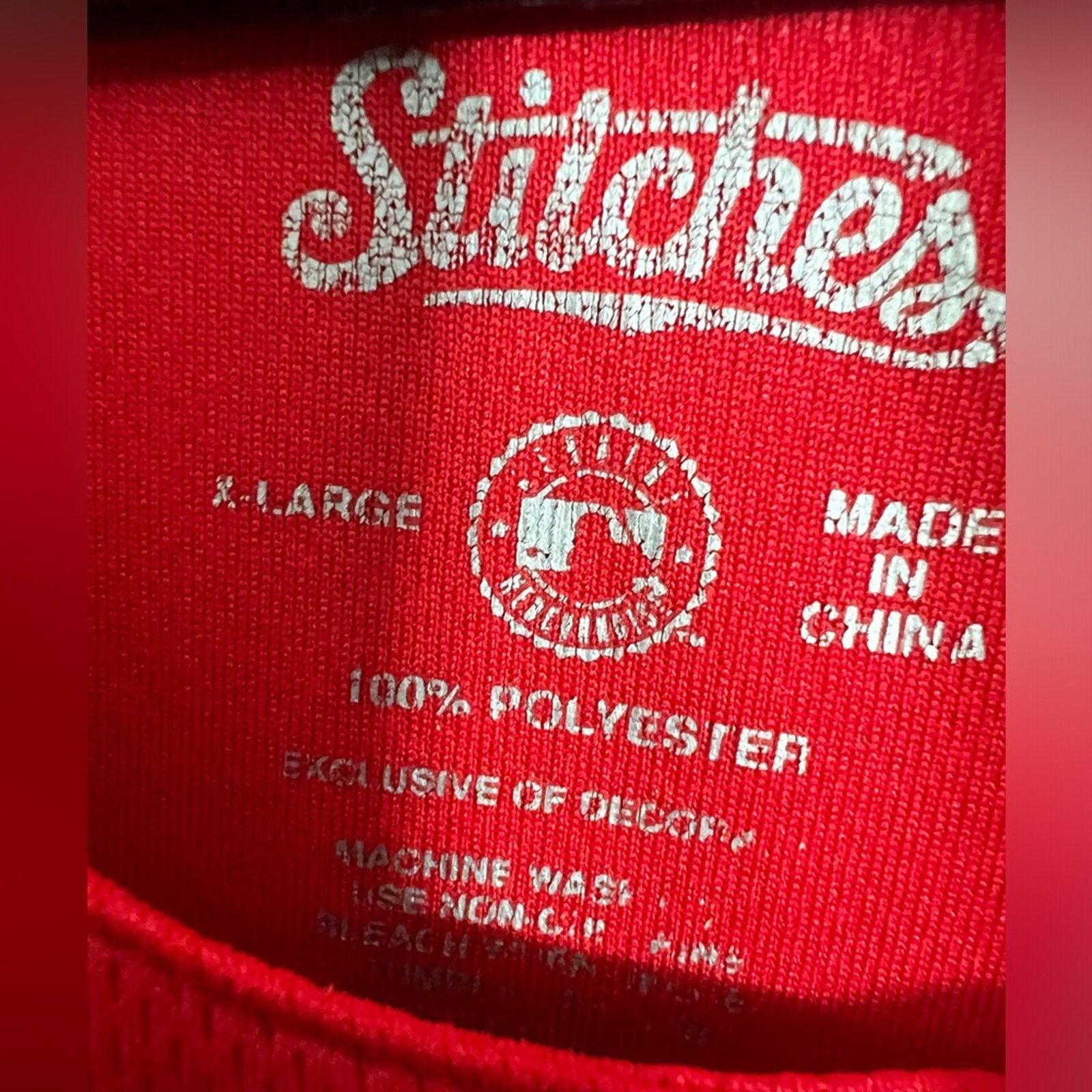 Stitch's Jeans Cincinnati Reds Baseball Jersey Men’s XL Sewn Stitches CLEAN Size US XL / EU 56 / 4 - 7 Thumbnail