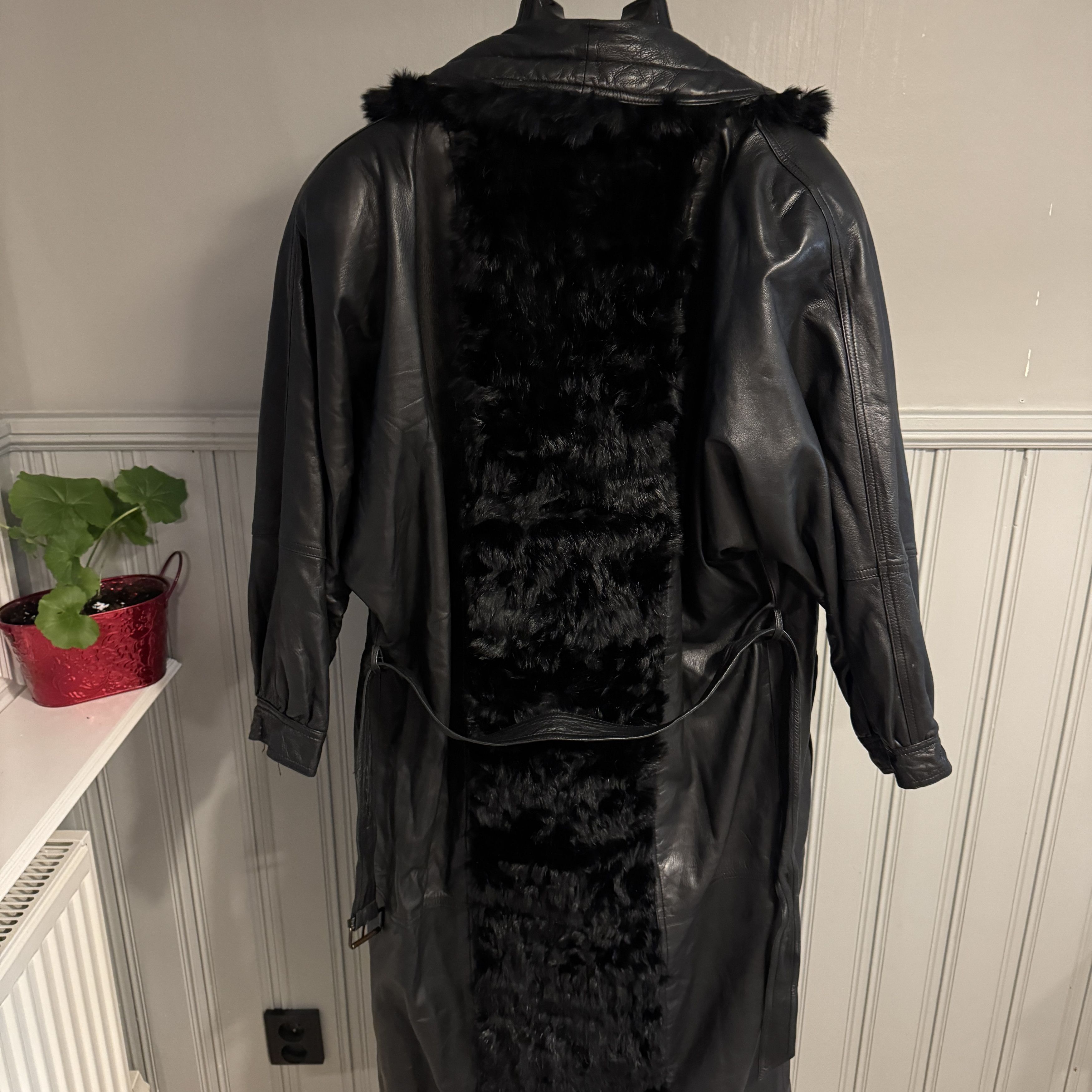 Gucci Gucci Vintage Leather Coat Size L / US 10 / IT 46 - 2 Thumbnail