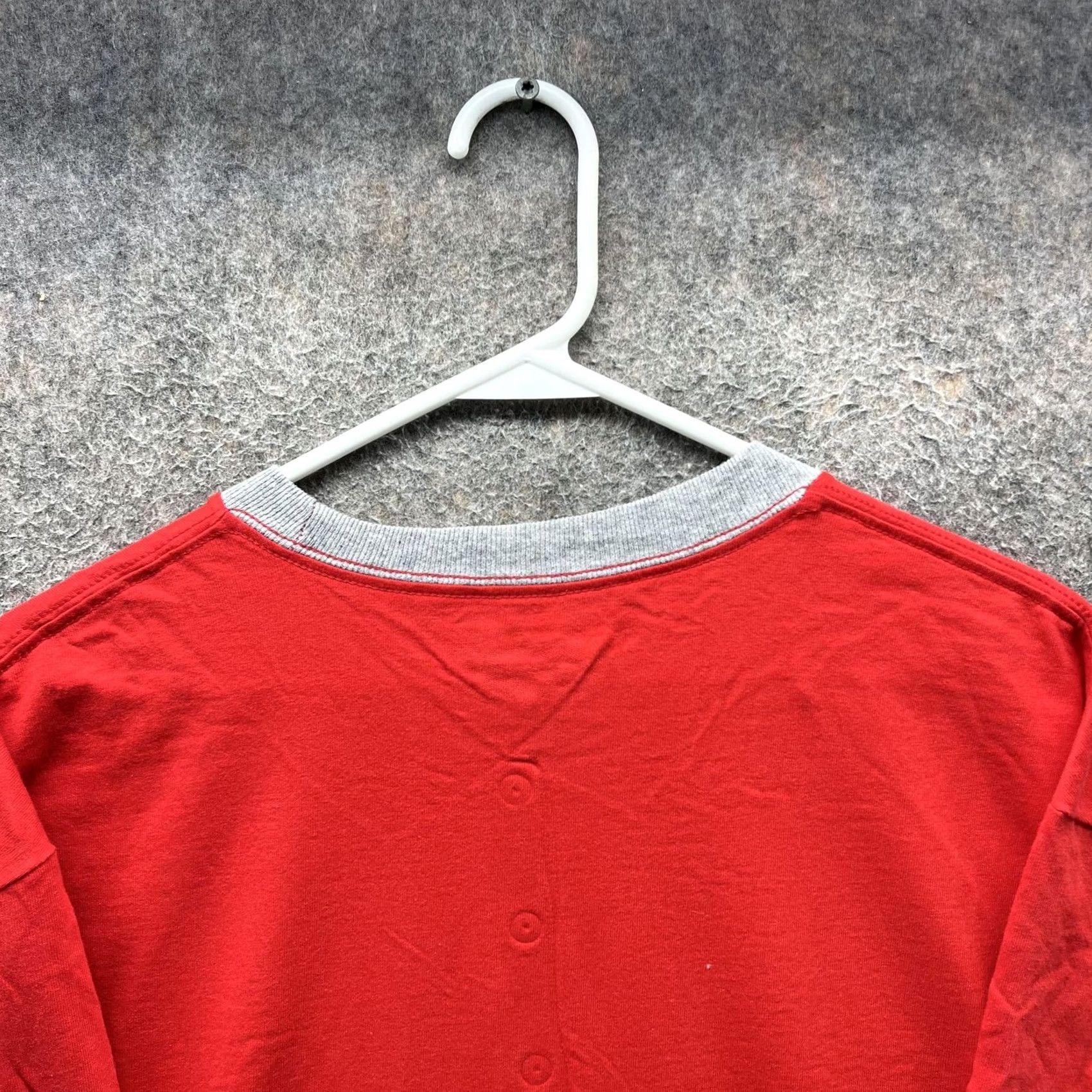 Champion Champion Shirt Mens Large Red Ringer Tee Embroidered C Logo Tagless Short Sleeve Crew Neck Size US L / EU 52-54 / 3 - 3 Thumbnail