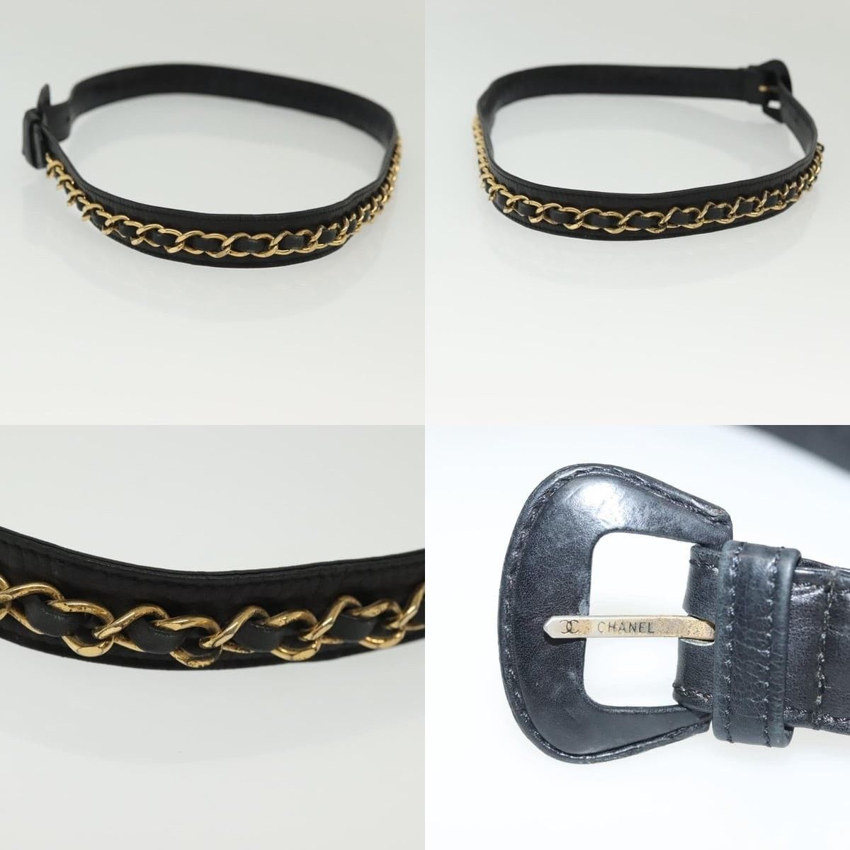 Chanel Chanel Chain Belt Leather Size ONE SIZE - 3 Thumbnail